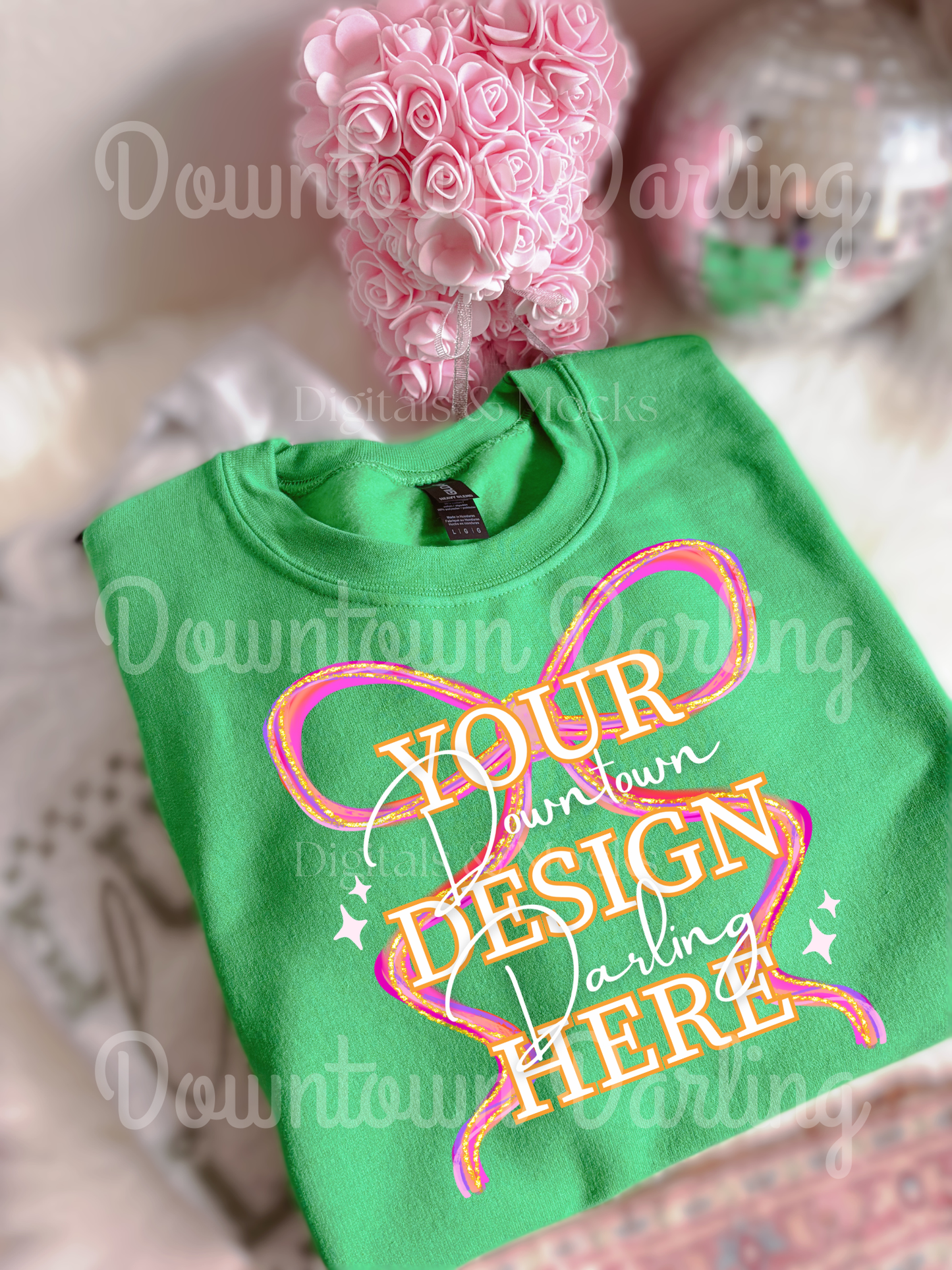 Irish Green Gildan Mock-Up