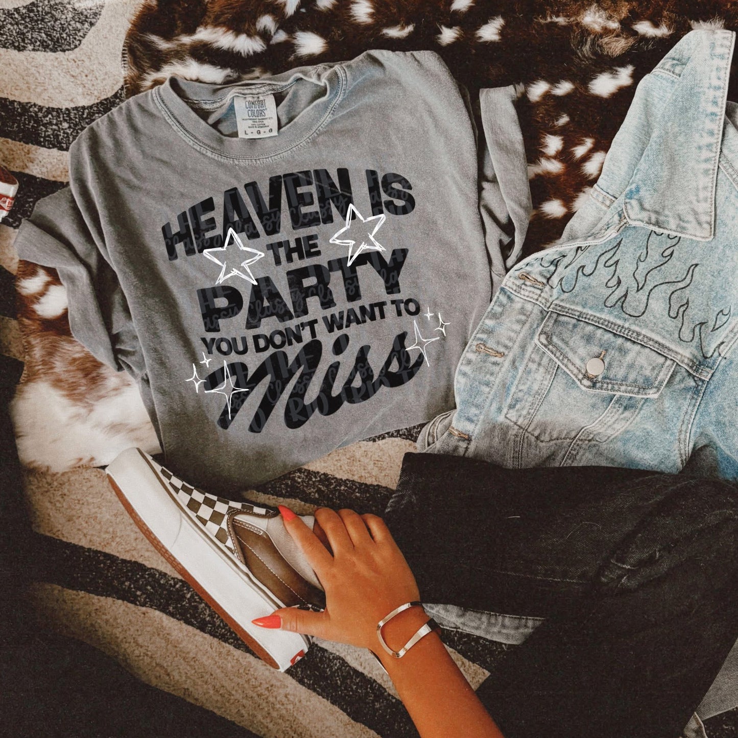 Heaven Is The Party You Don’t Want To Miss DTF Graphics