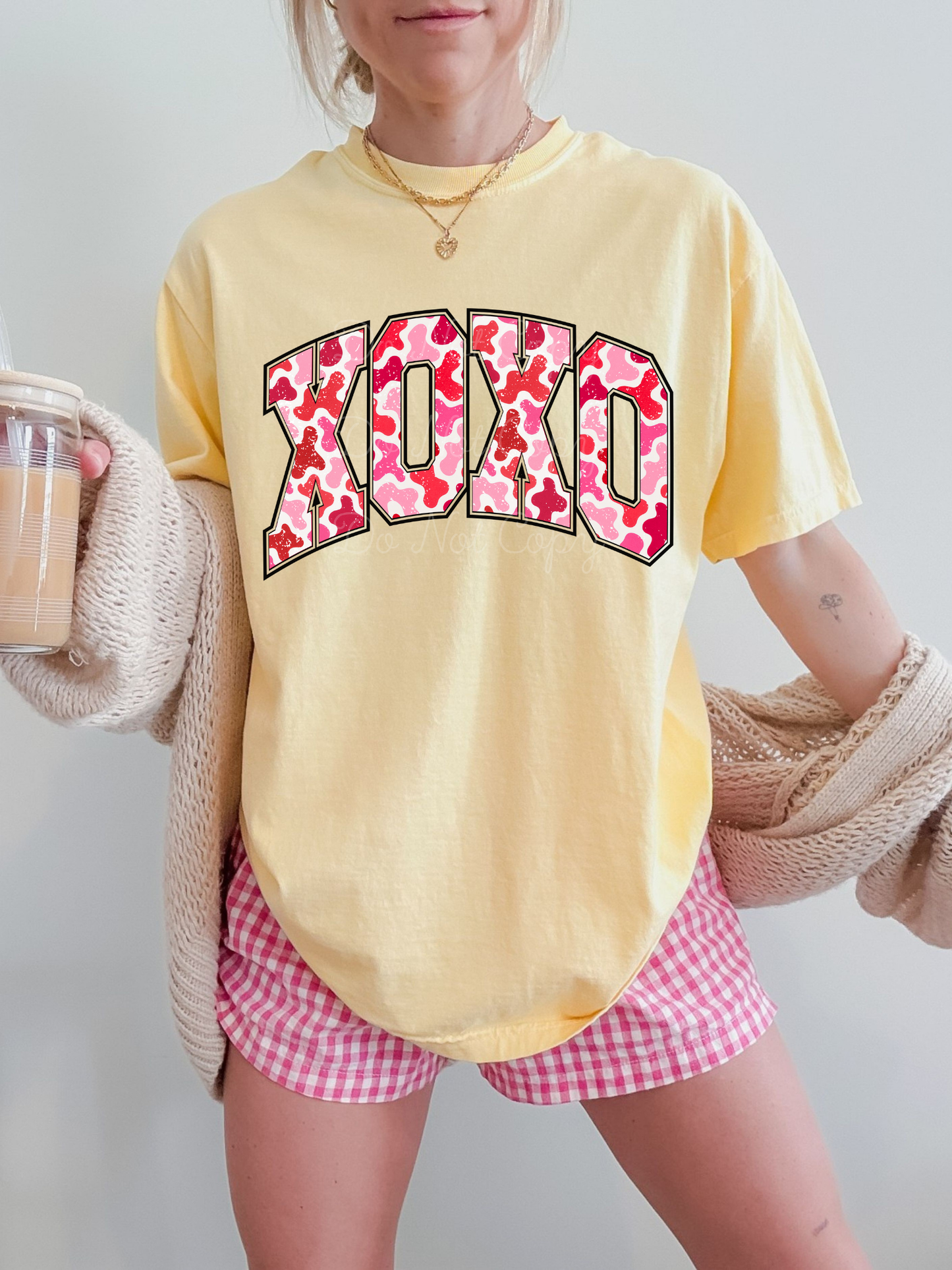 Camo XOXO DTF Graphics