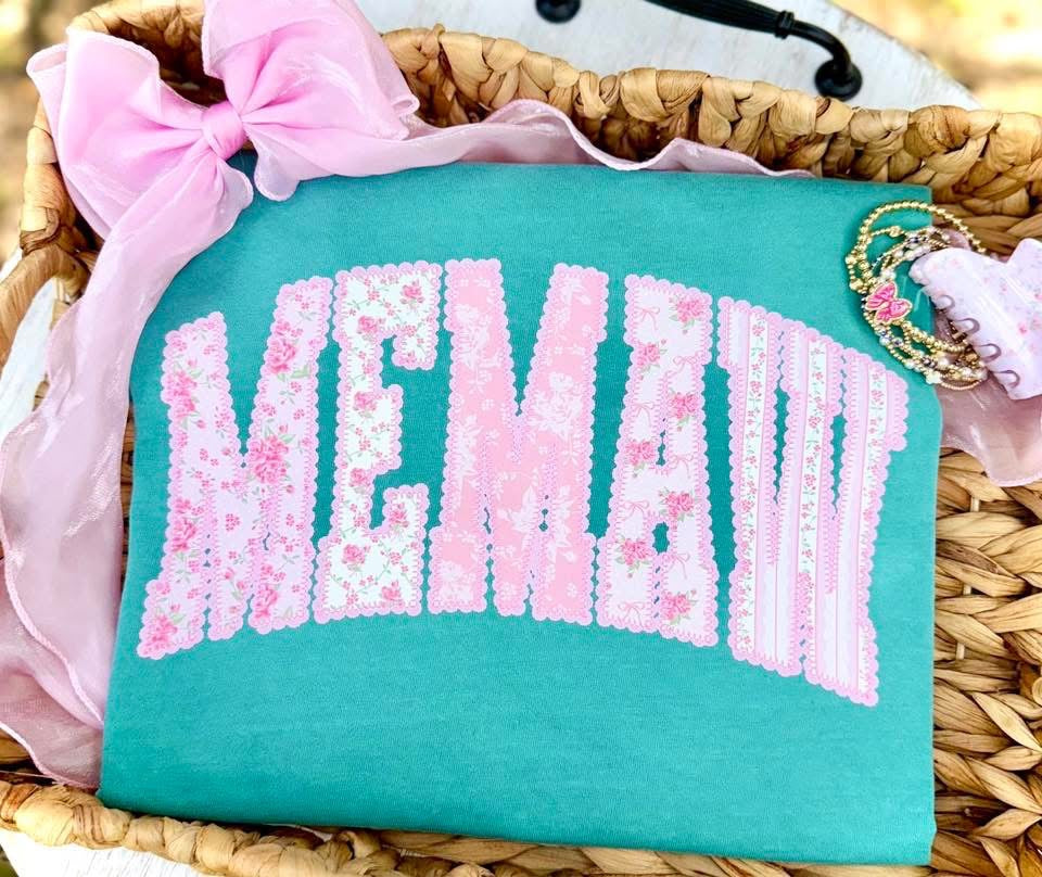 Pastel Memaw DTF Graphics