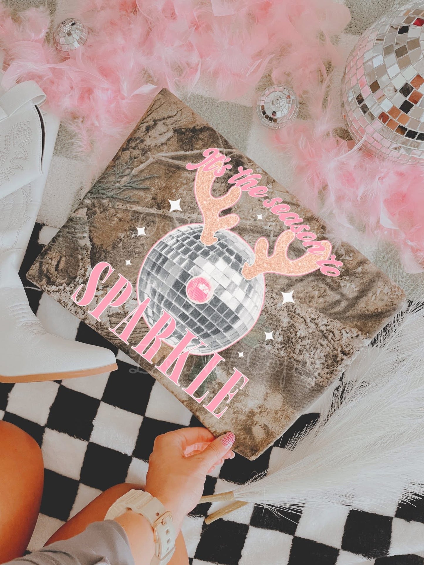 Tis The Season To Sparkle DTF Graphics