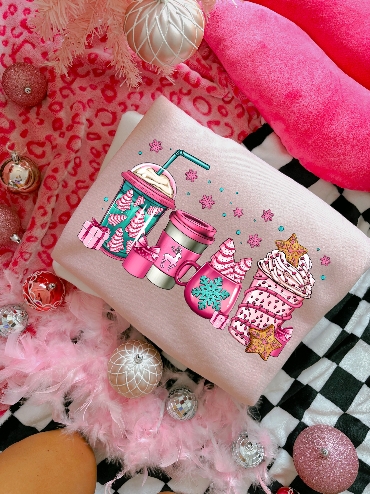 OG Christmas Drinks DTF Graphics