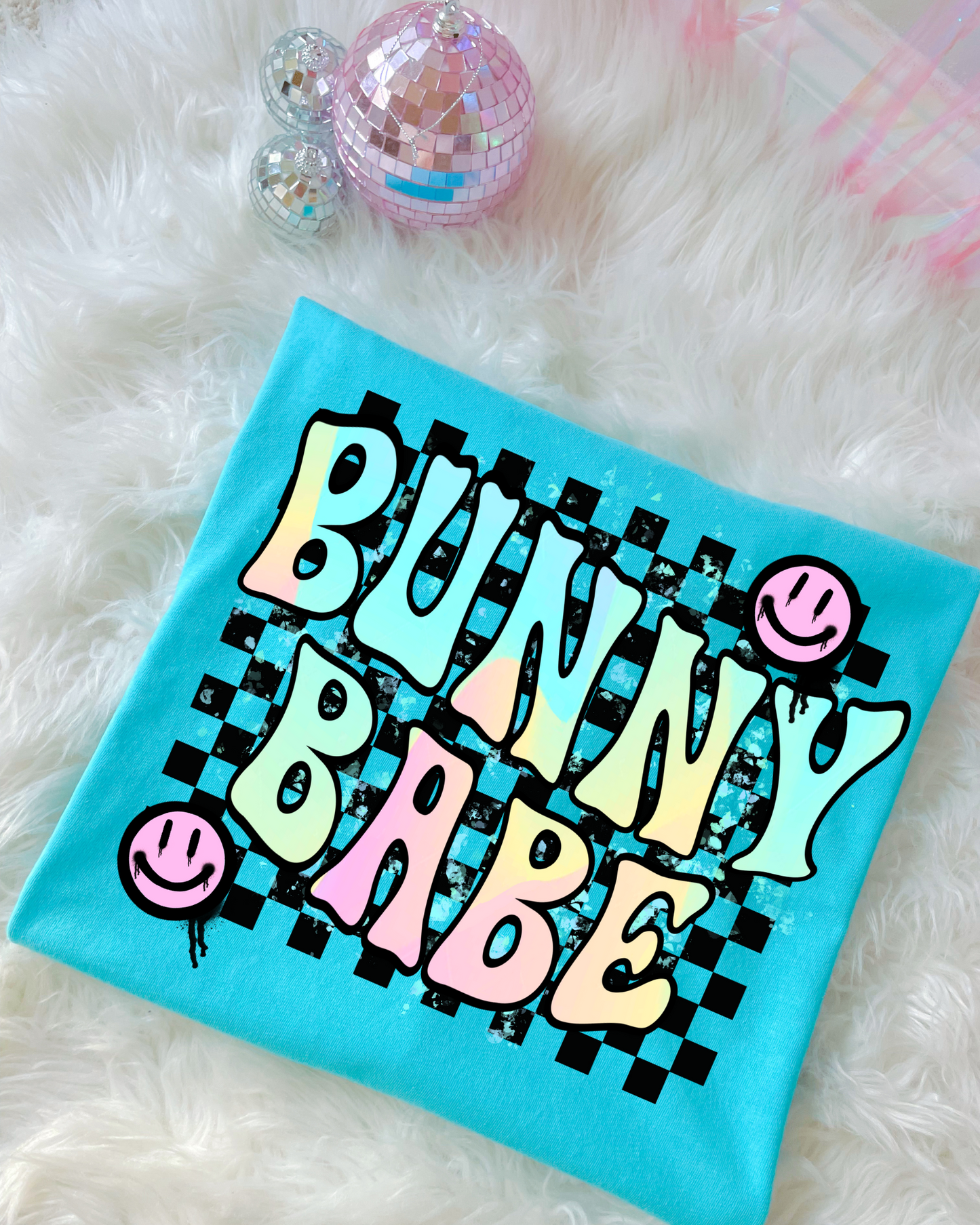 Bunny Babe Easter DTF Graphics