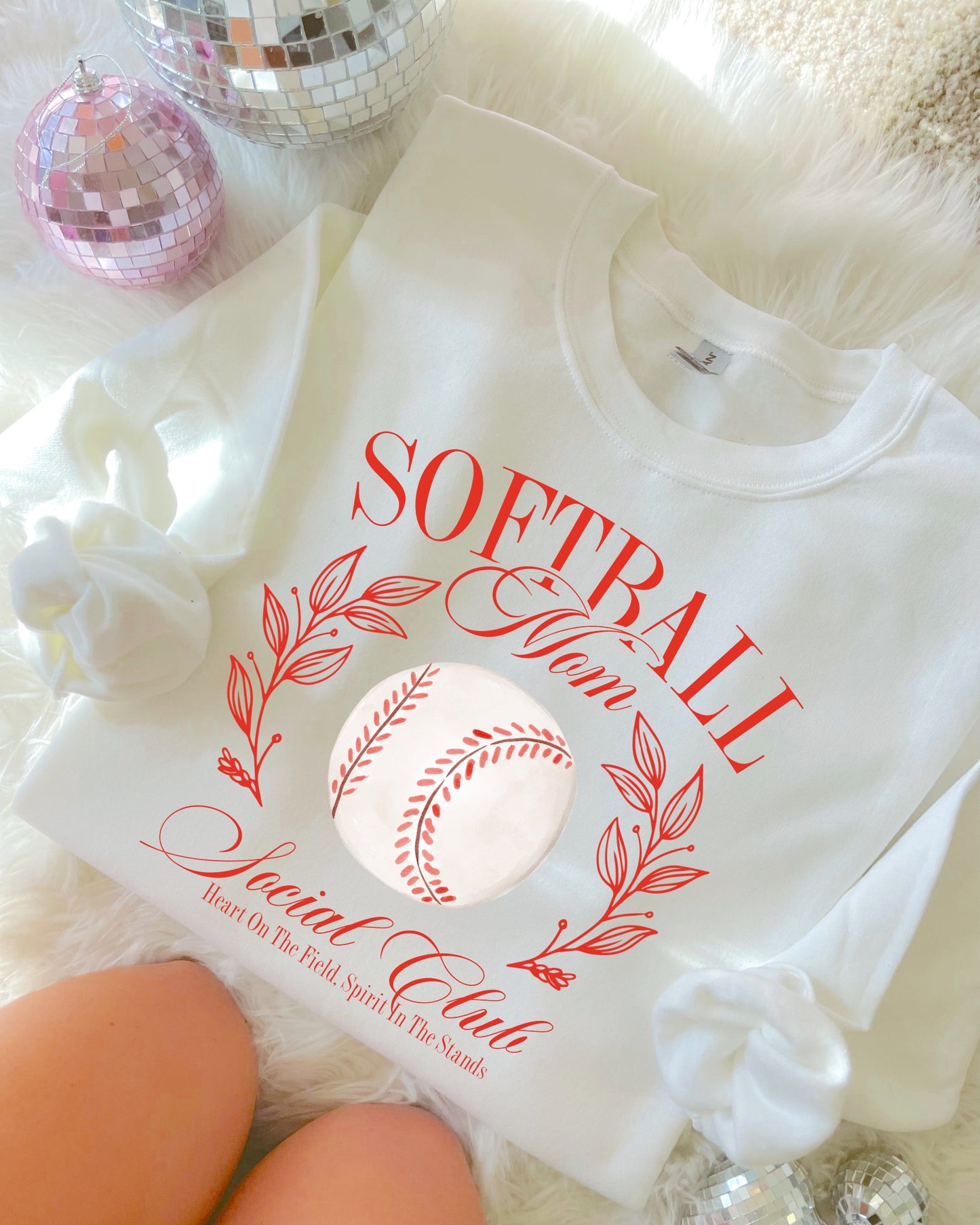 Softball Mom Social Club DTF Graphics