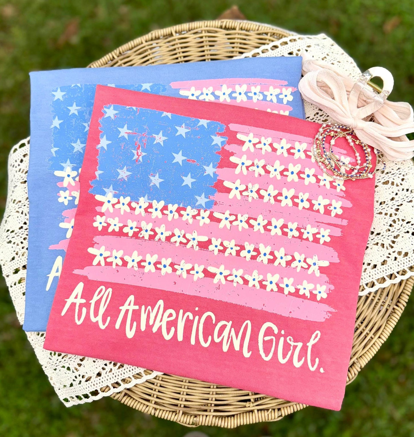 All American Girl DTF Graphics