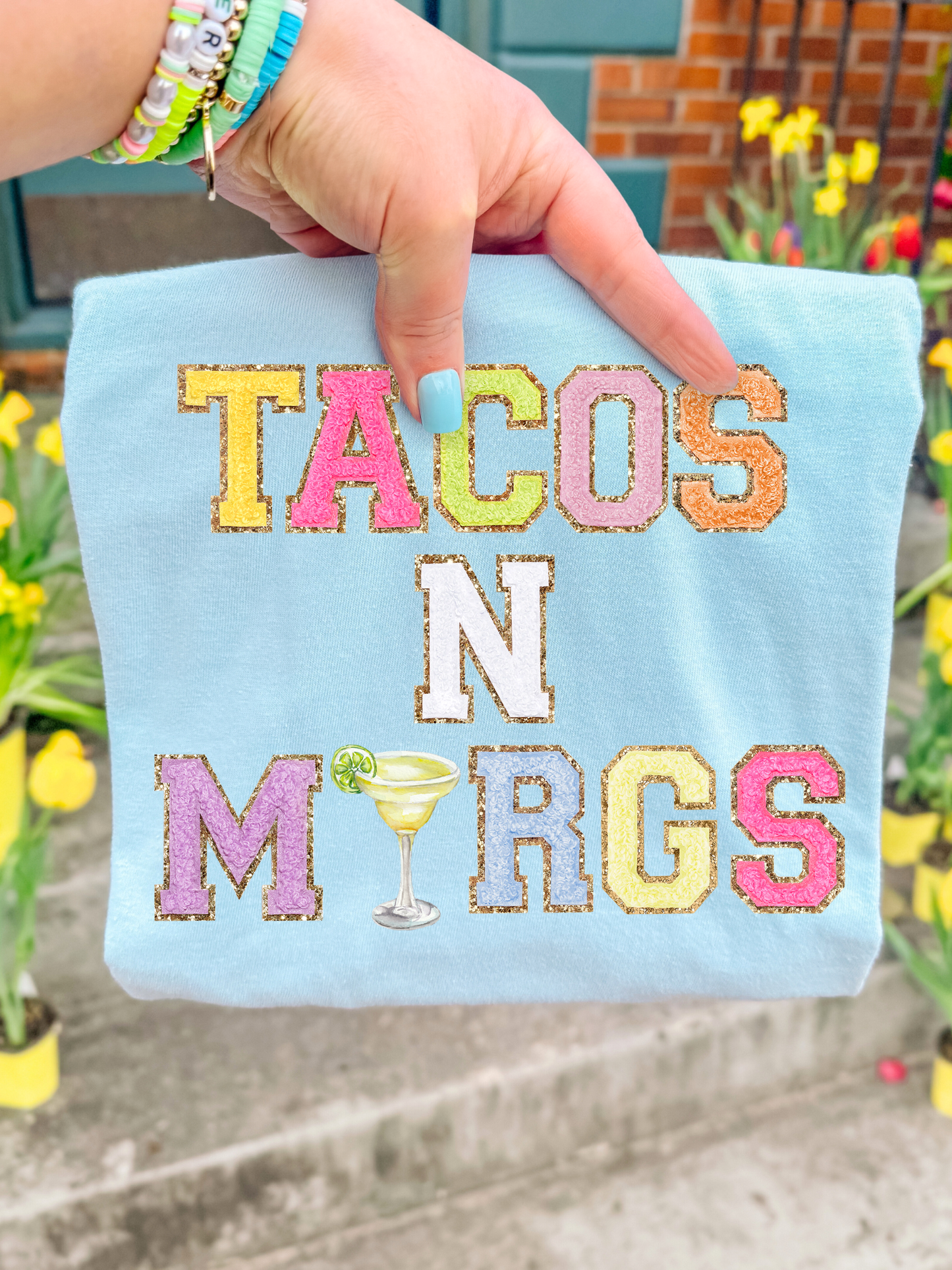 Tacos N Margs DTF Graphics