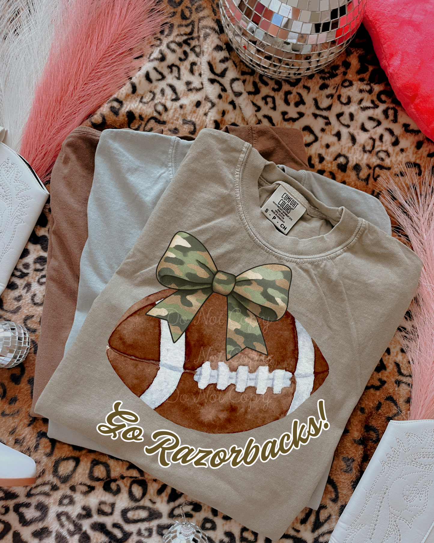 Camo Go Razorbacks Football PNG