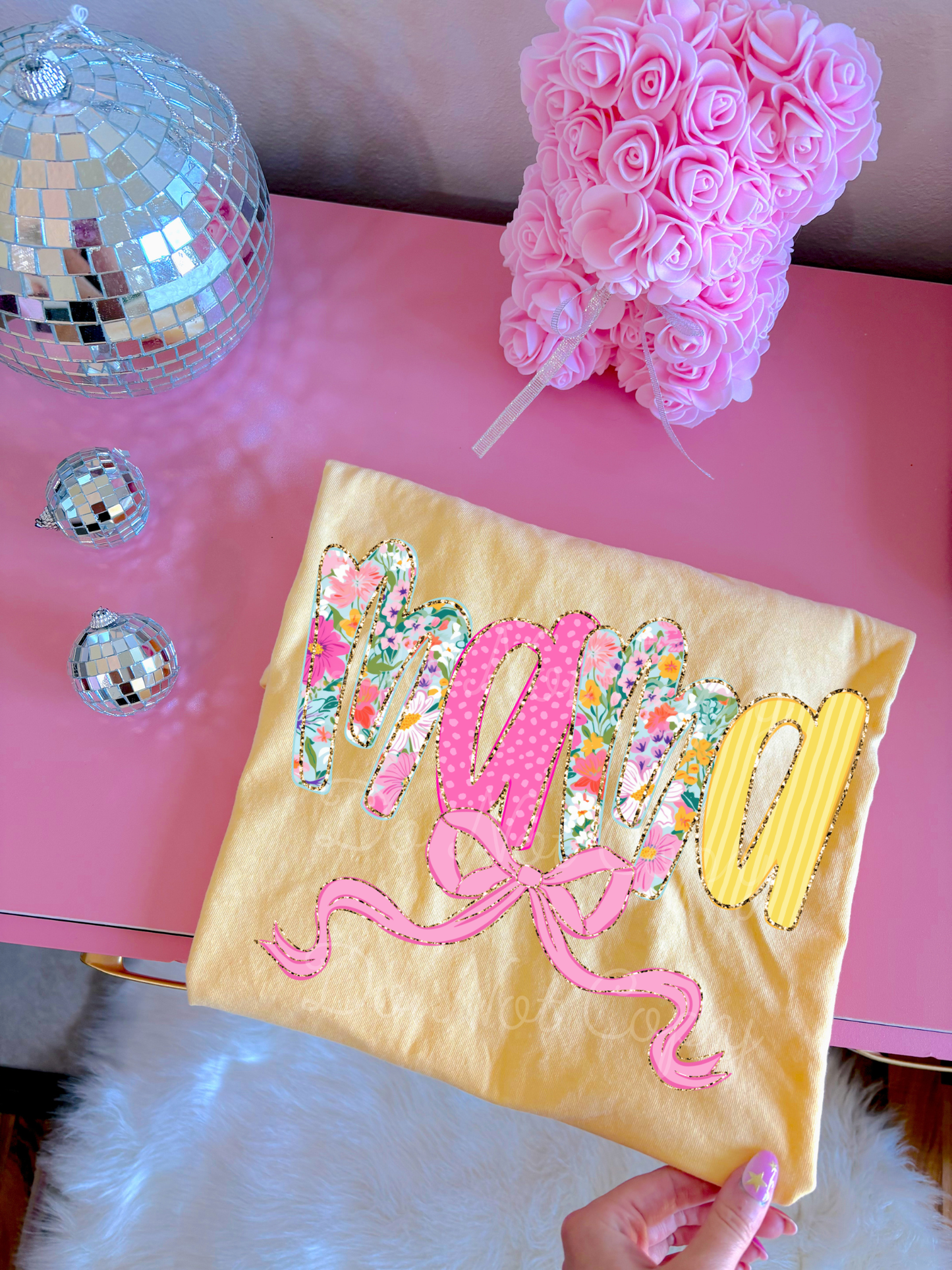 Floral Mama DTF Graphics