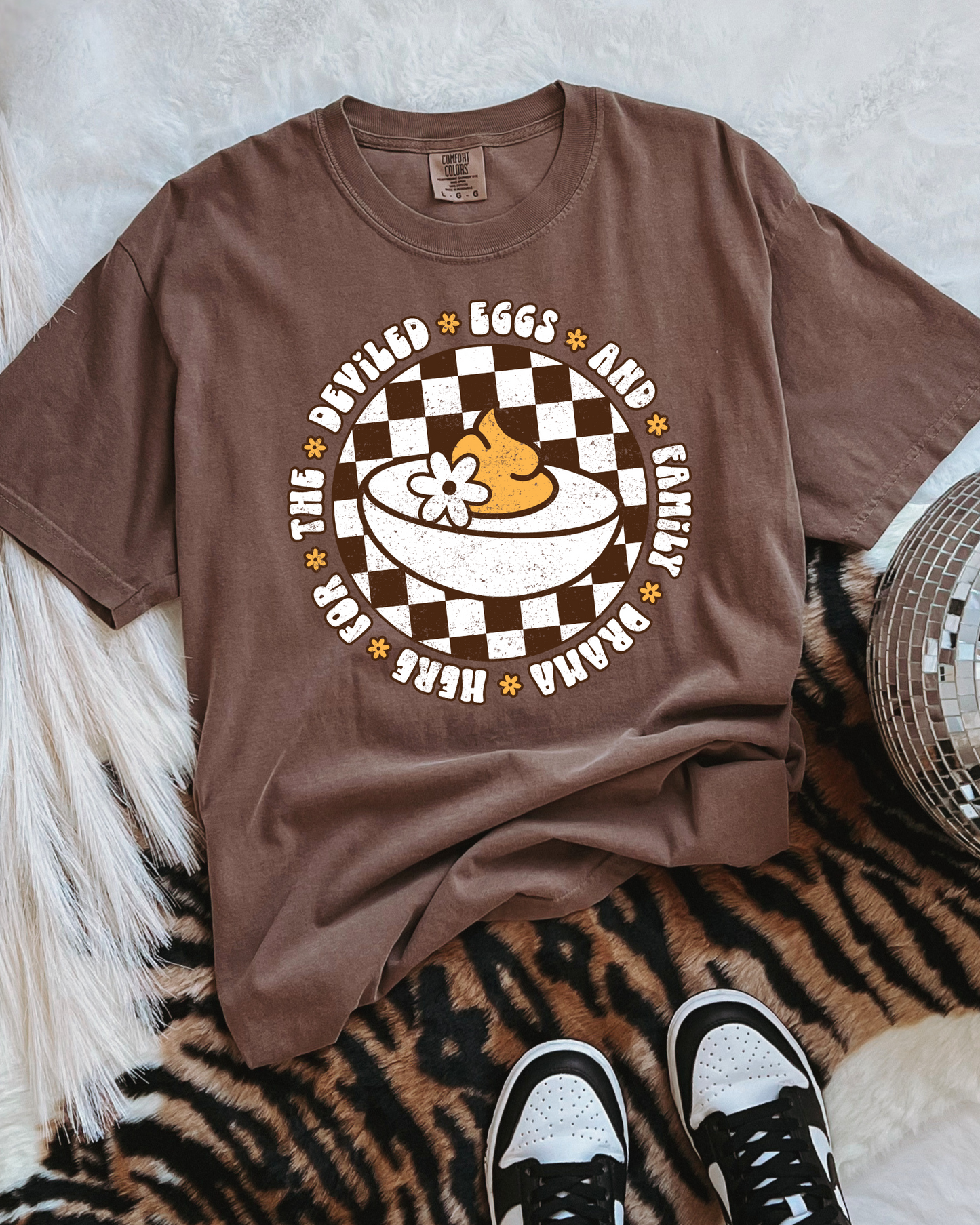 Deviled Eggs & Family Drama DTF Graphics