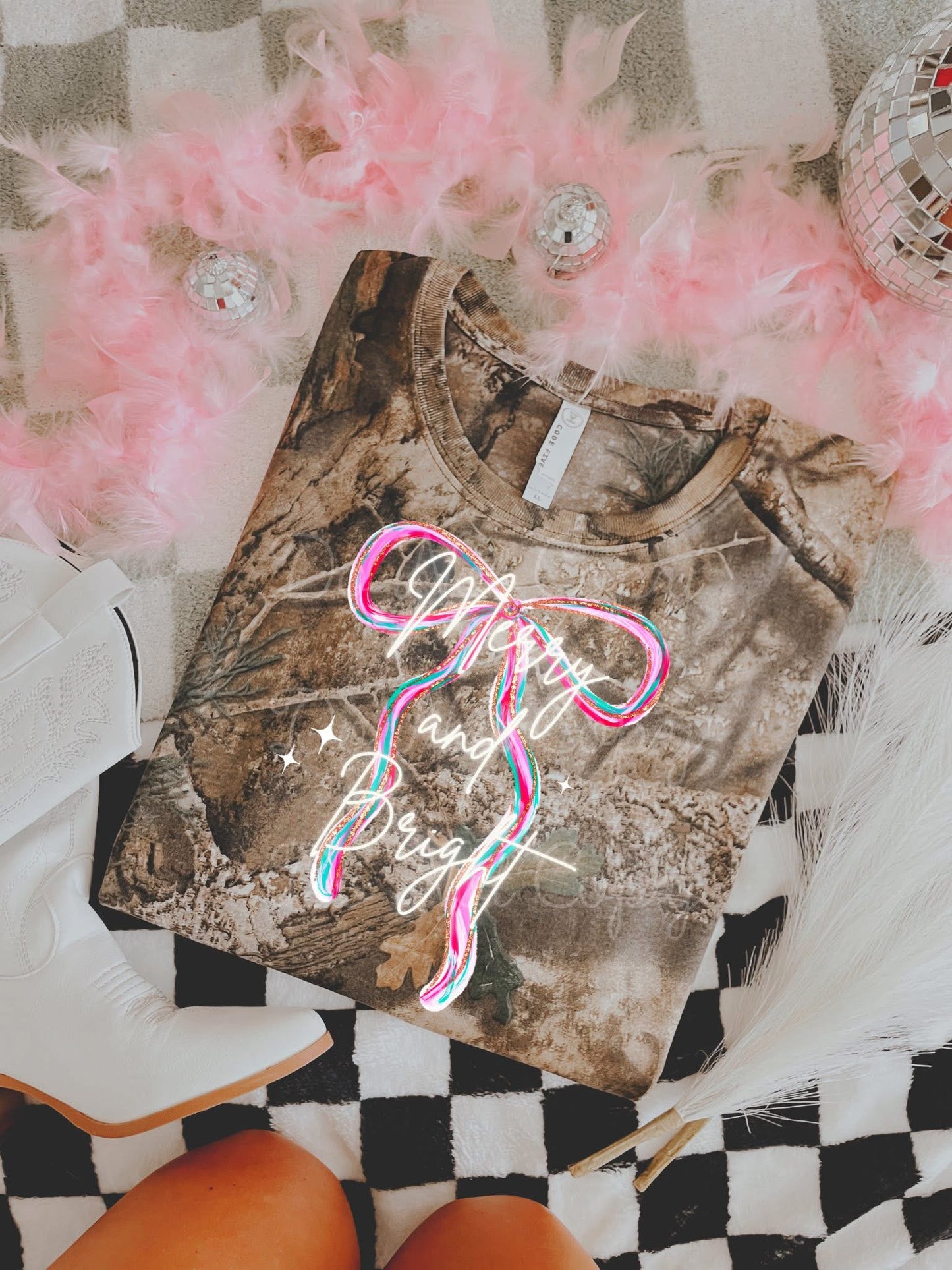 Merry & Bright DTF Graphics