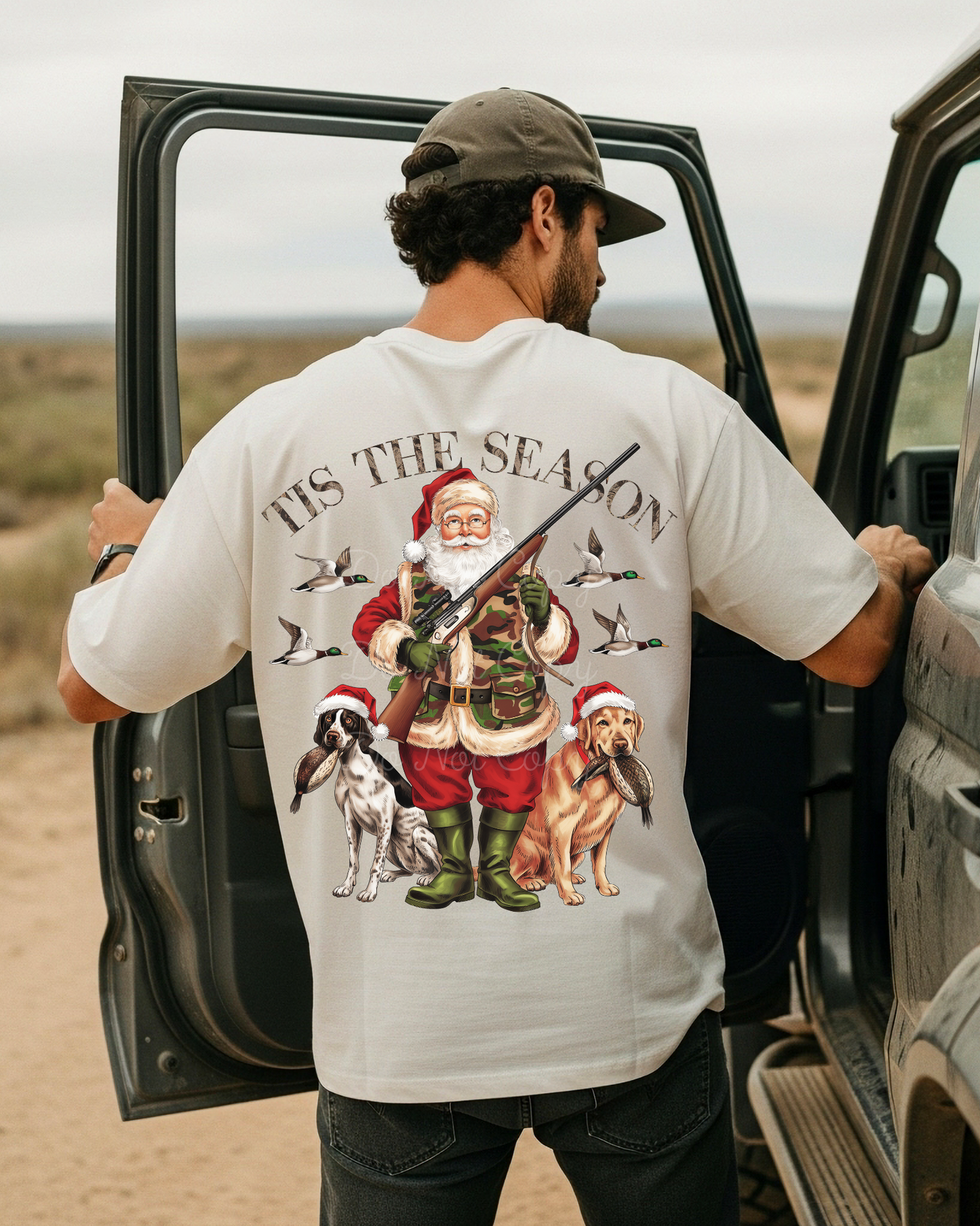 Tis The Season (on back) DTF Graphics