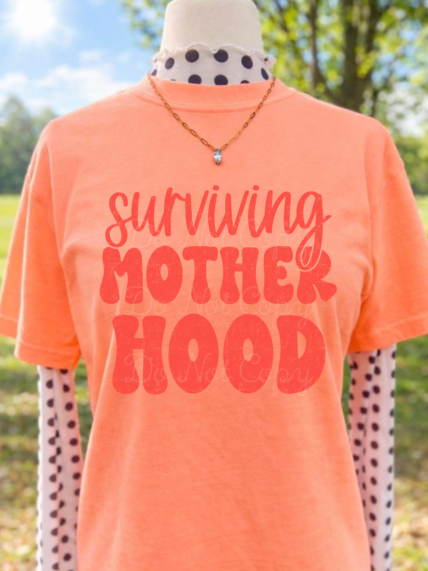 Surviving Motherhood DTF Graphics