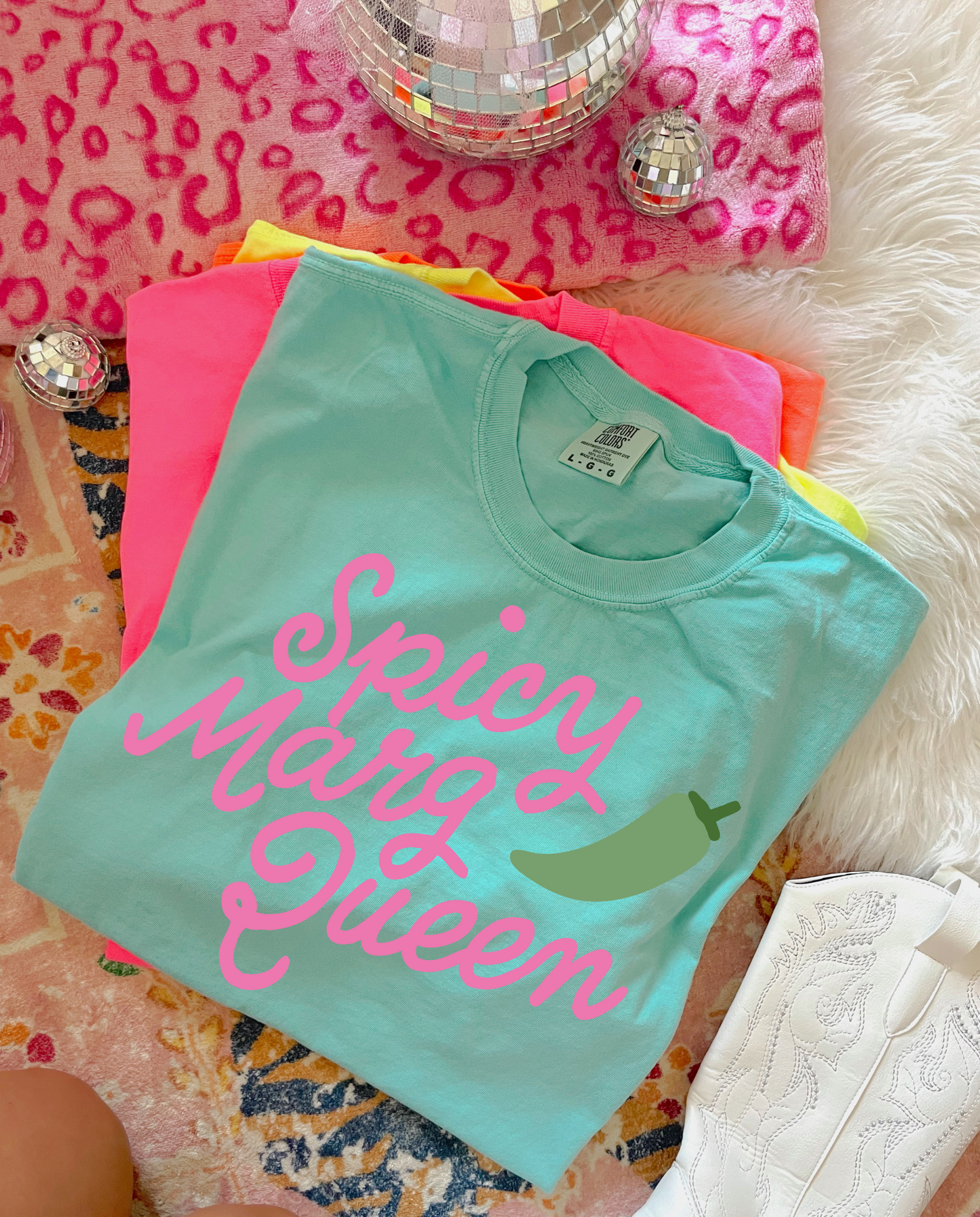 Spicy Marg Queen DTF Graphics