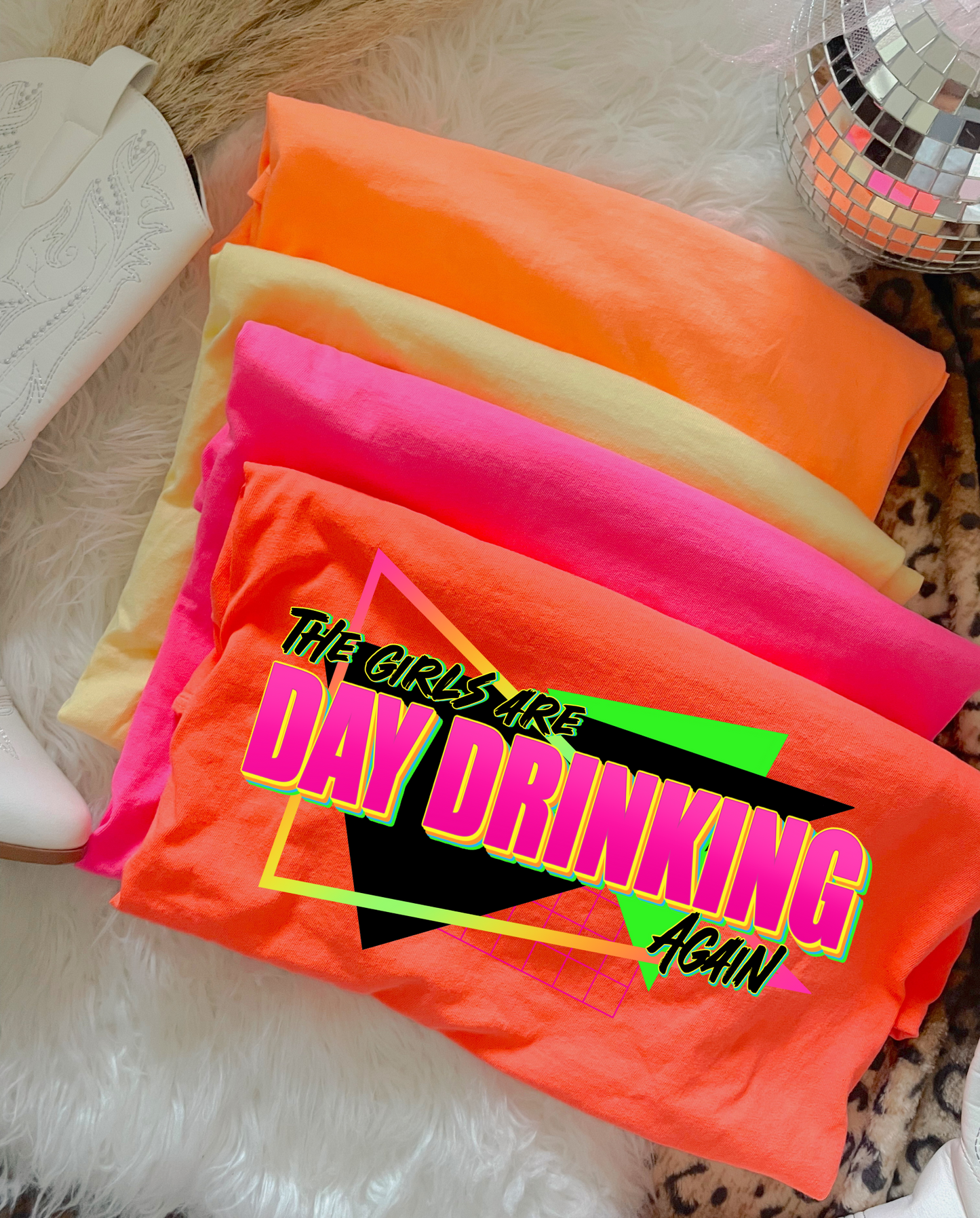 The Girls Are Day Drinking Again DTF Graphics