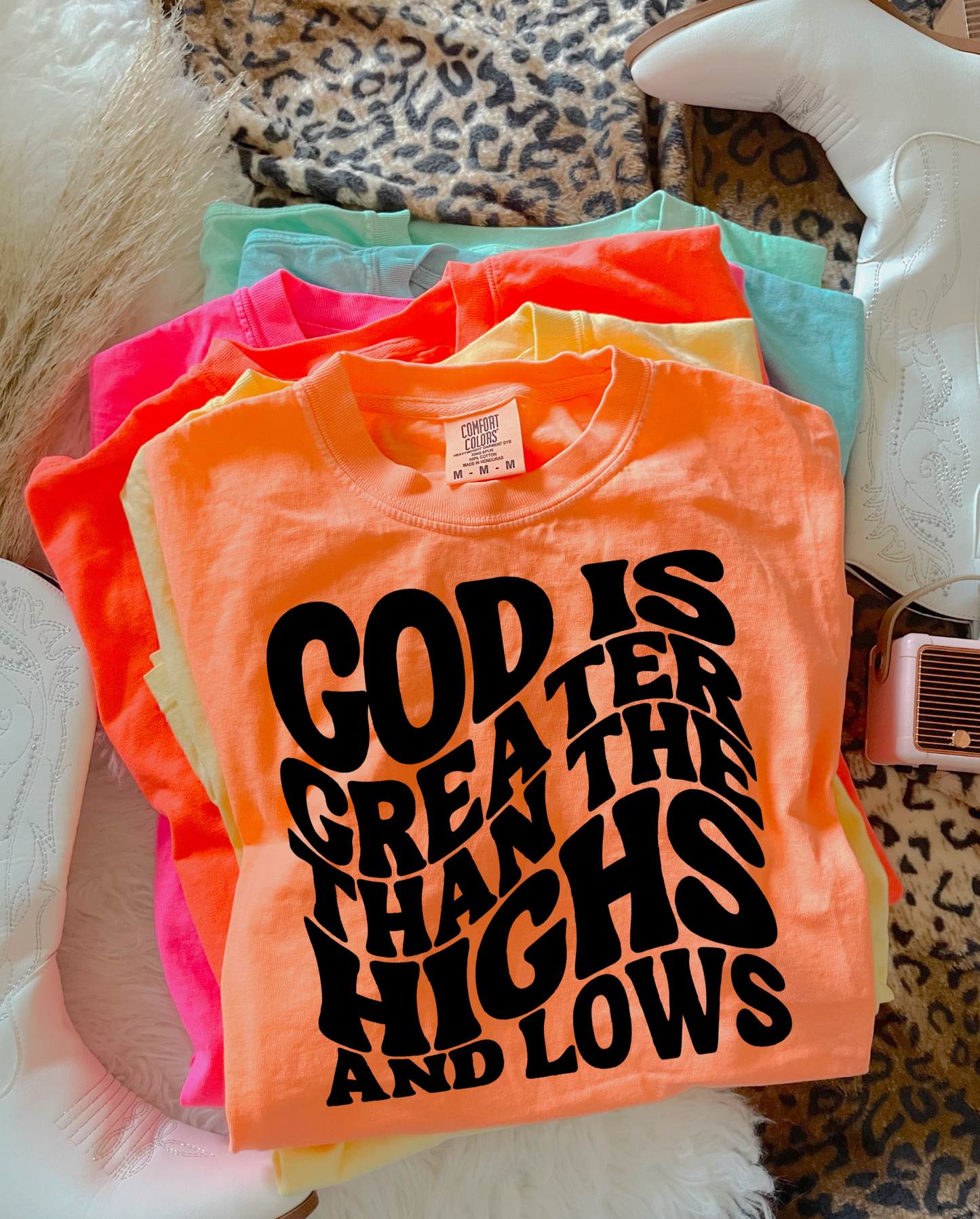 God Is Greater Than The Highs & Lows PNG
