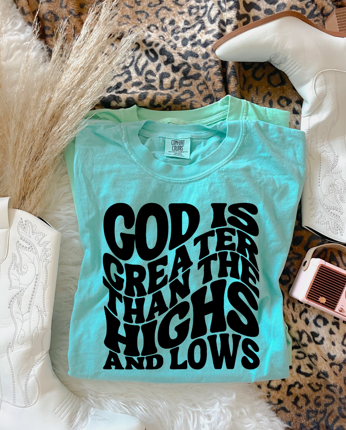 God Is Greater Than The Highs & Lows PNG