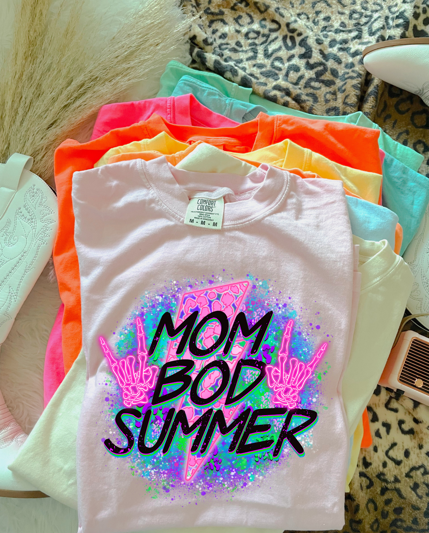 Mom Bod Summer DTF Graphics