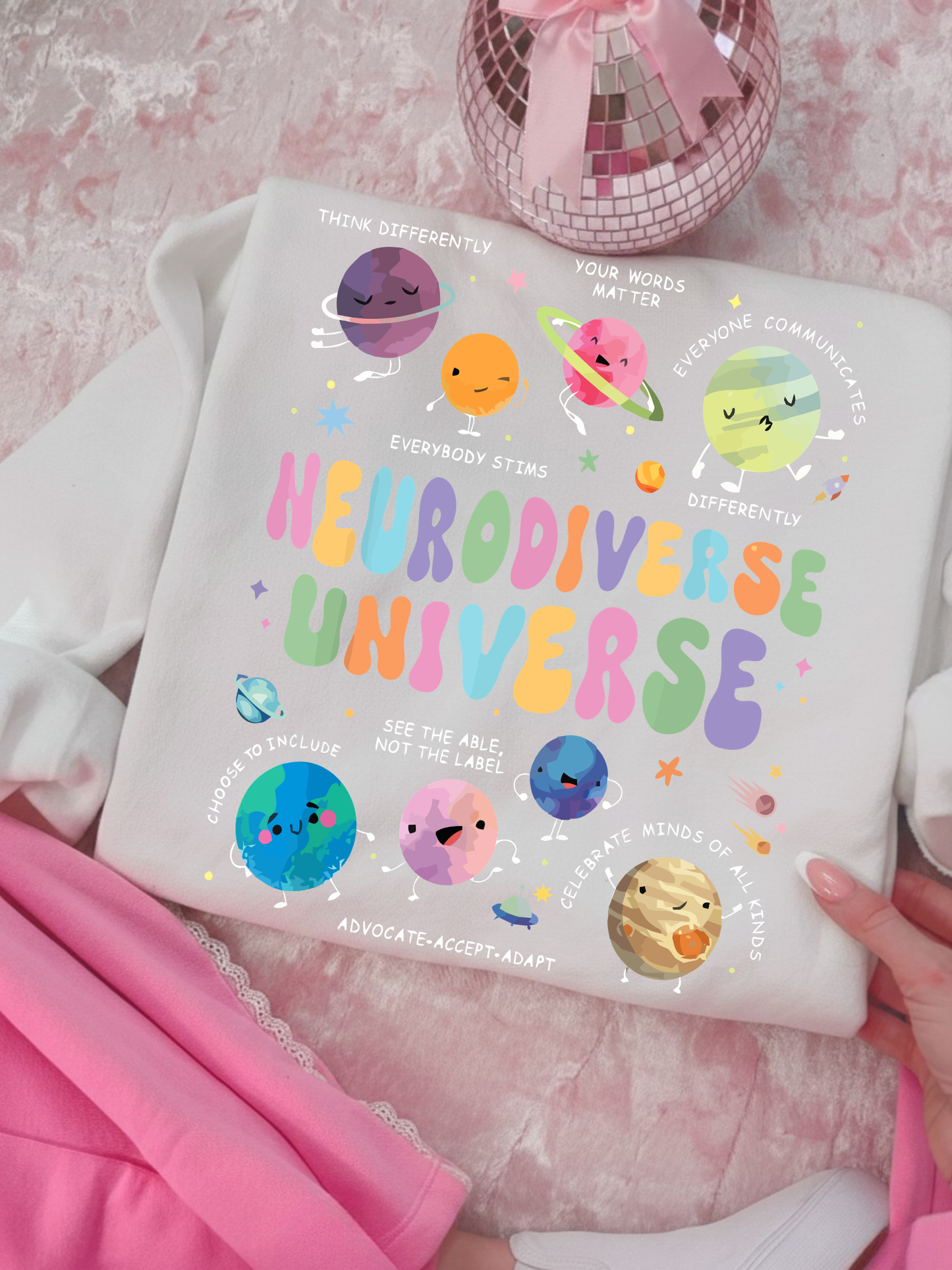 Neurodiverse Universe DTF Graphics