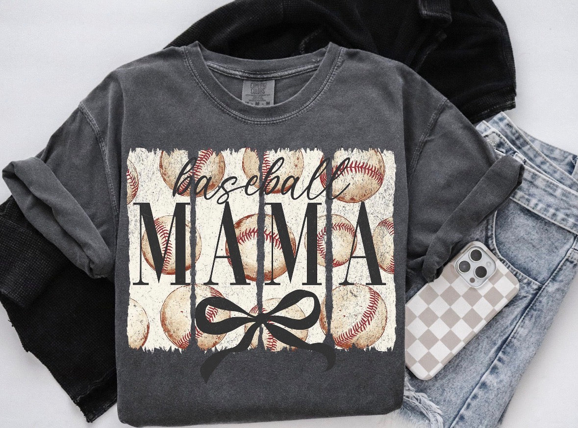 Baseball Mama DTF Graphics