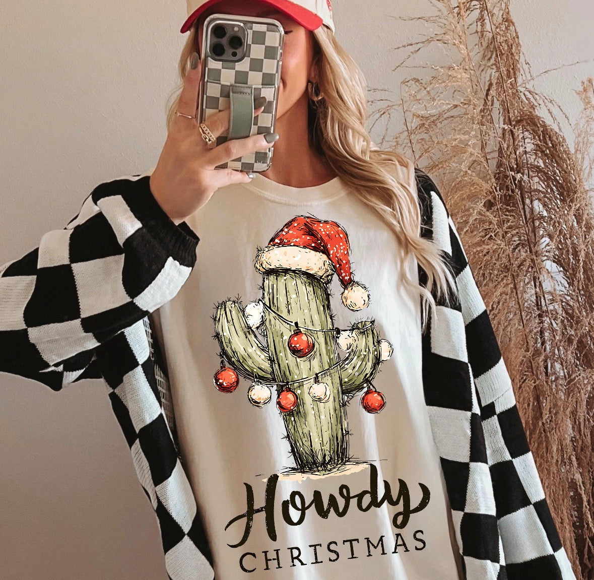 Howdy Christmas DTF Graphics