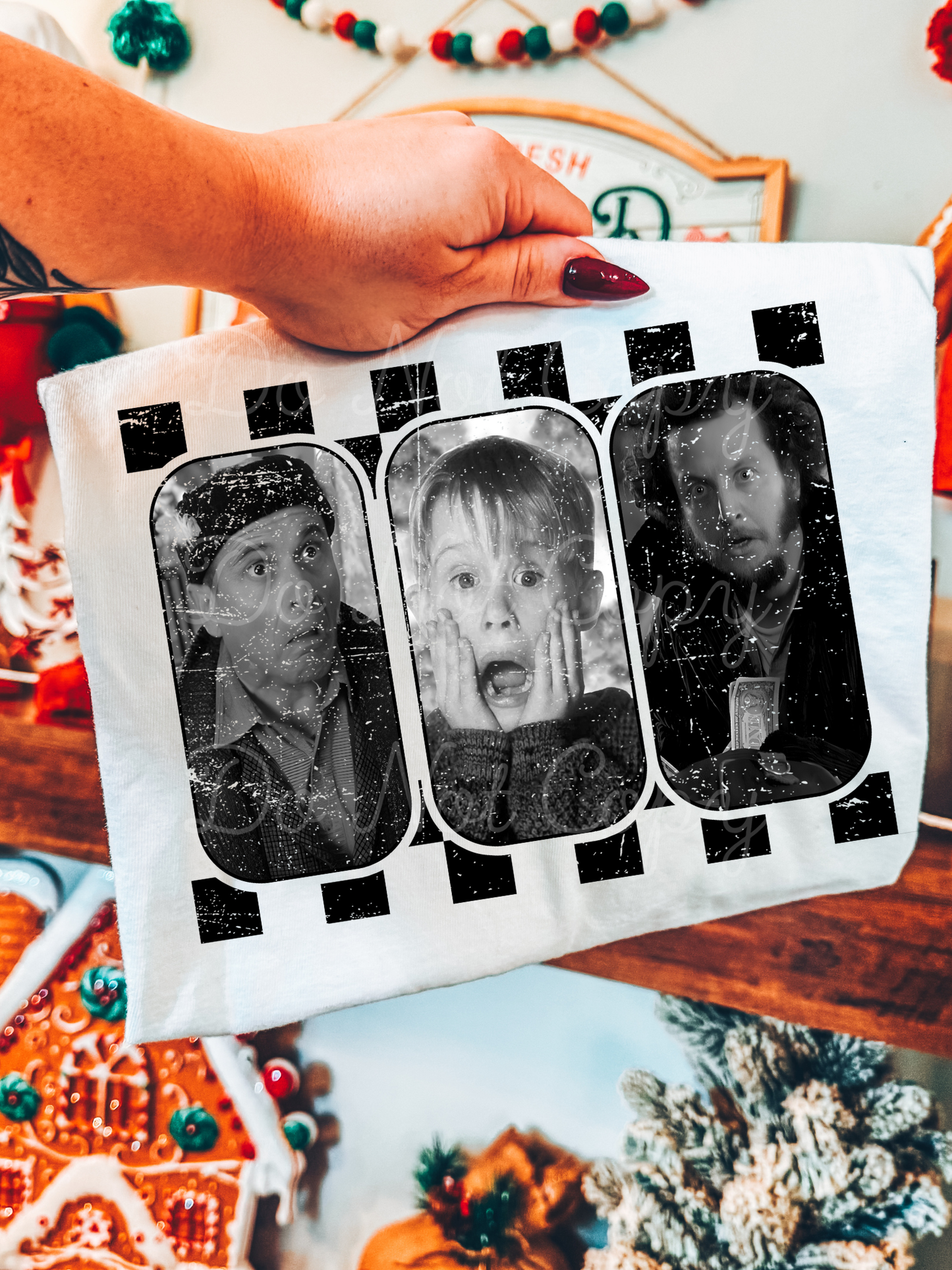 Home Alone DTF Graphics