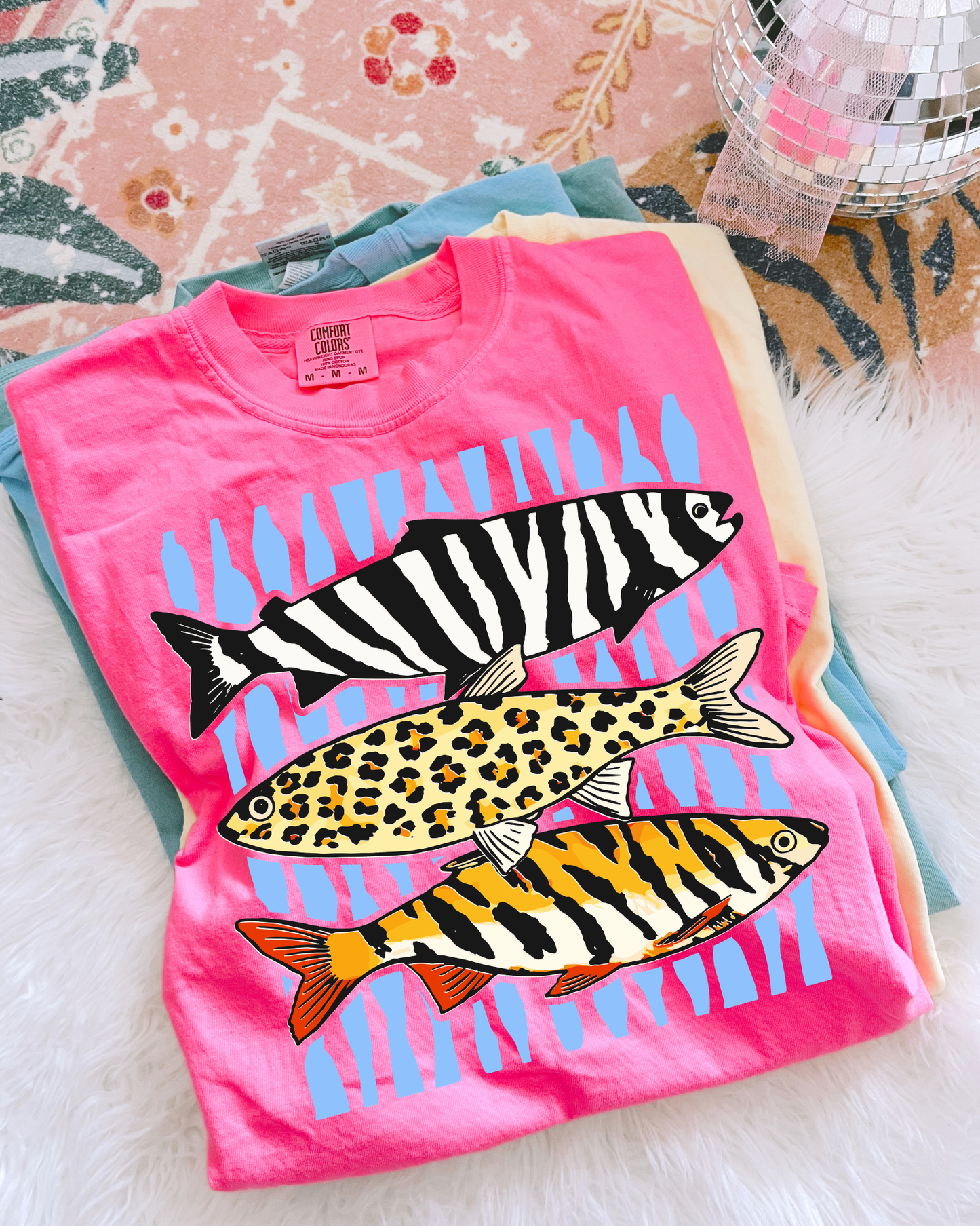 Preppy Fish DTF Graphics