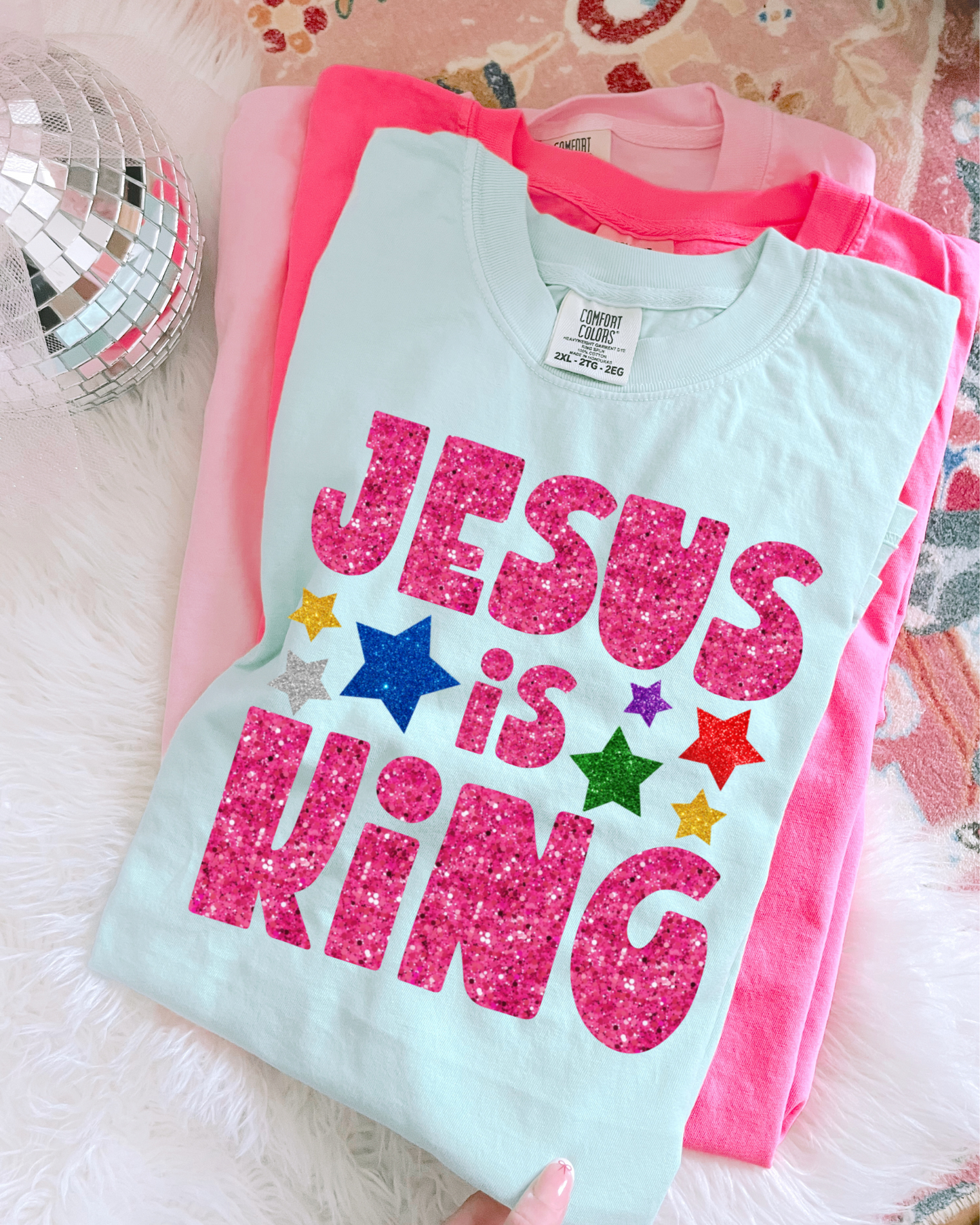Jesus Is King DTF Graphics