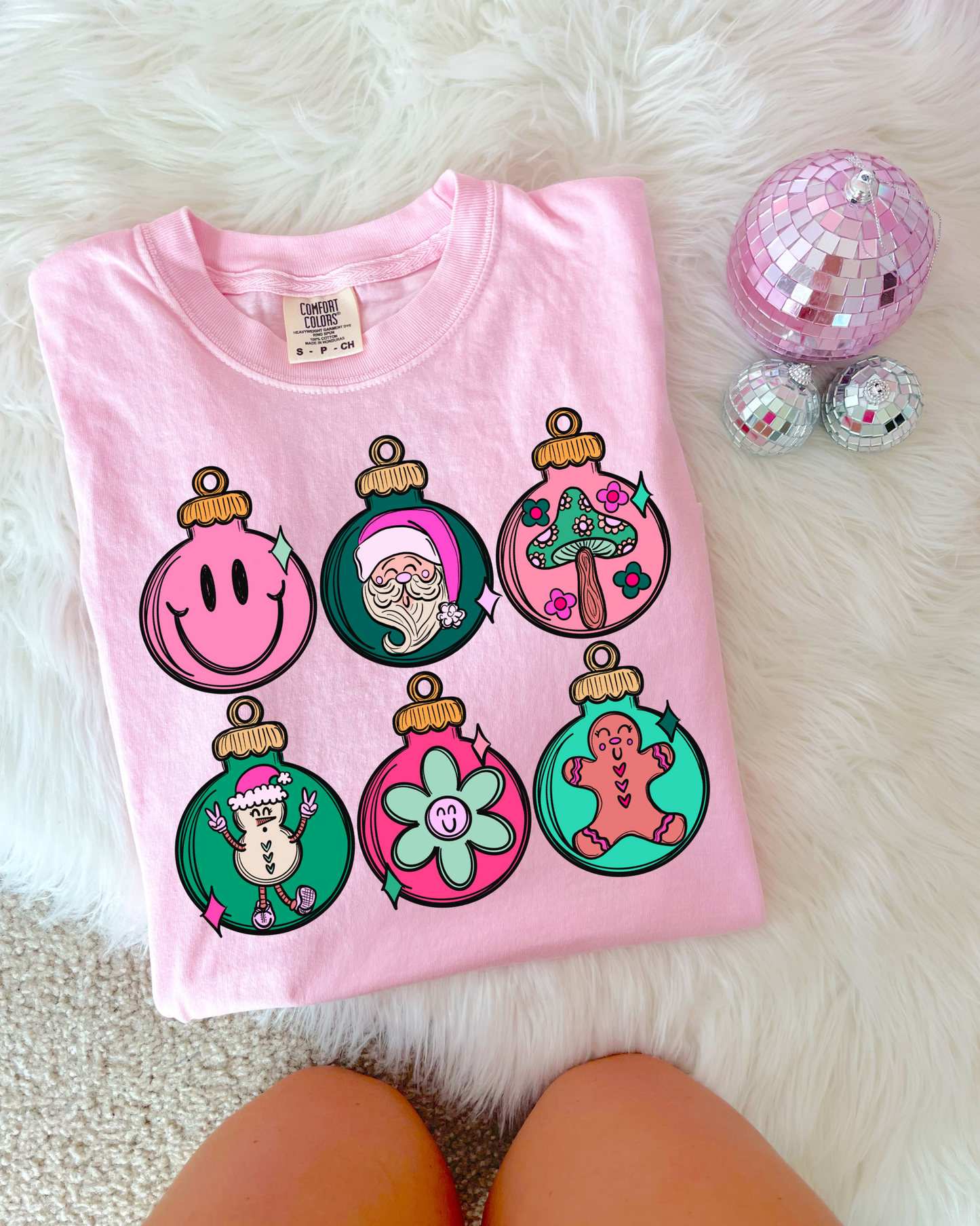 Ornaments DTF Comfort Color Tee