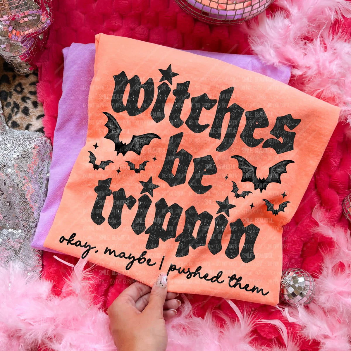Witches Be Trippin DTF Graphic