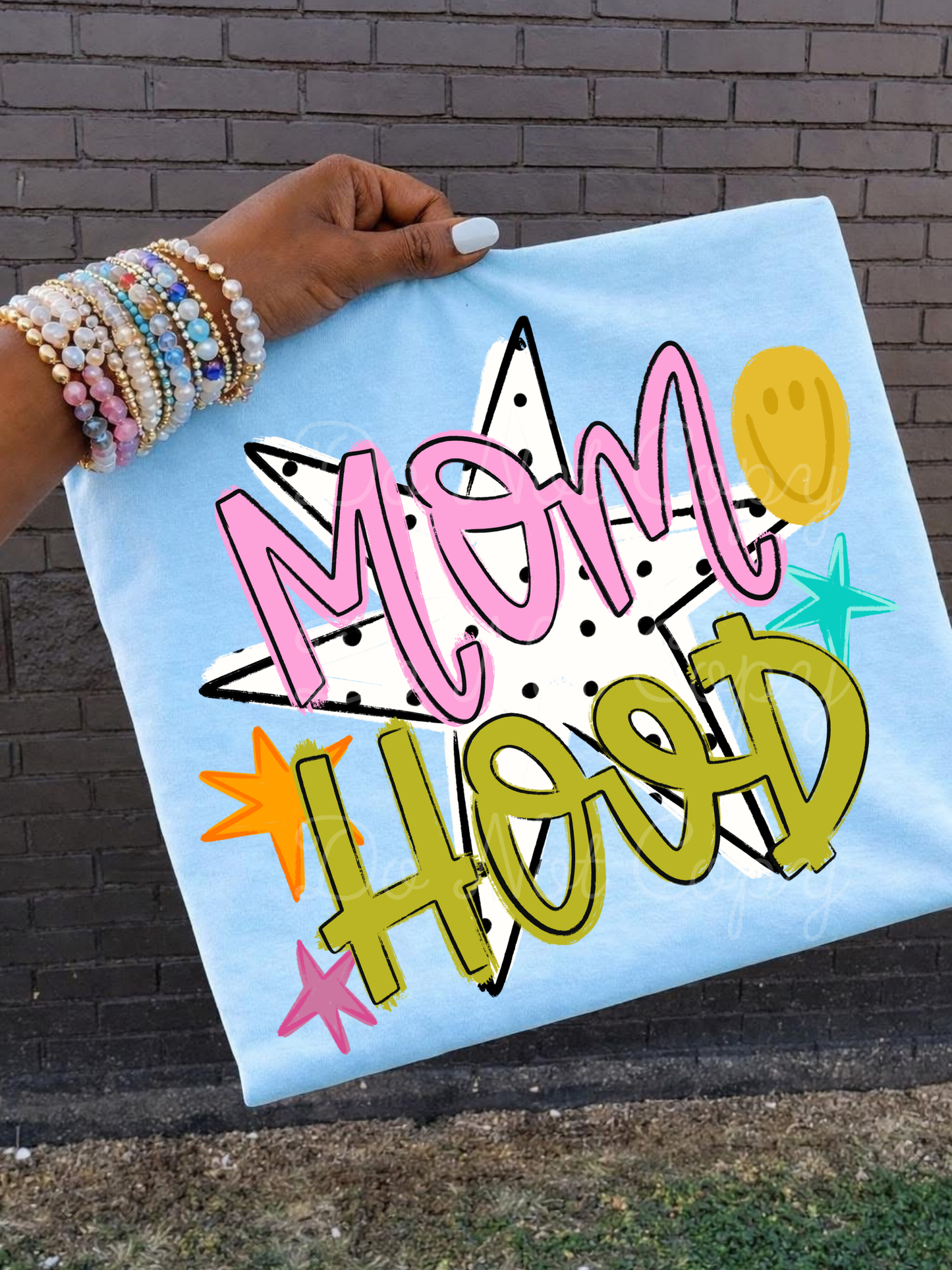 Mom Hood DTF Graphics