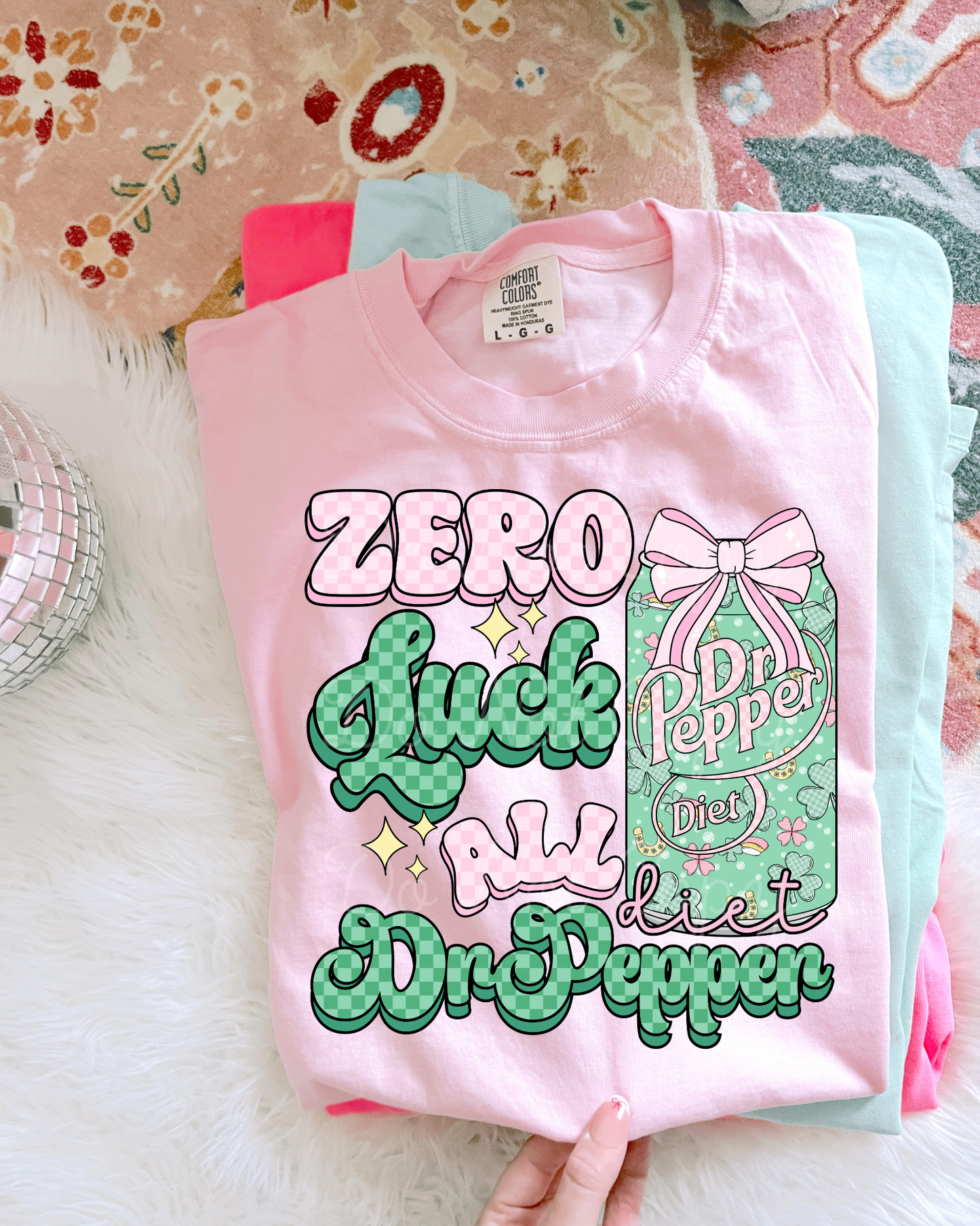 Zero Luck DTF Graphics