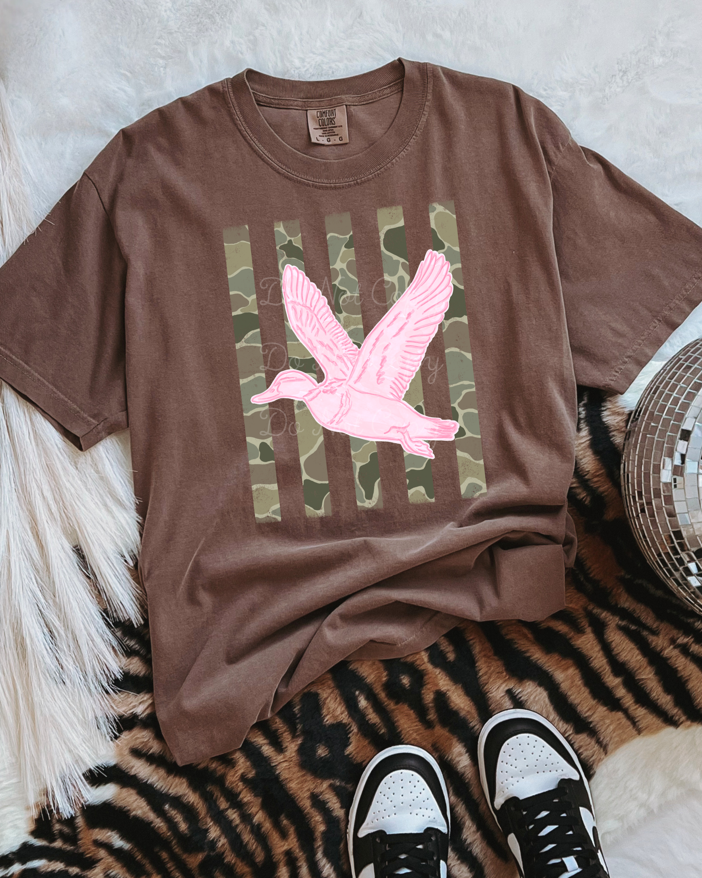 Duck Camo Stripes DTF Graphics