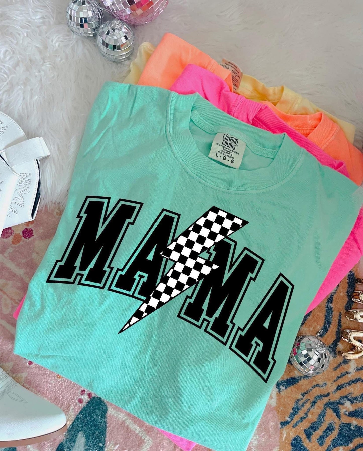 Mama Lightening DTF Graphics