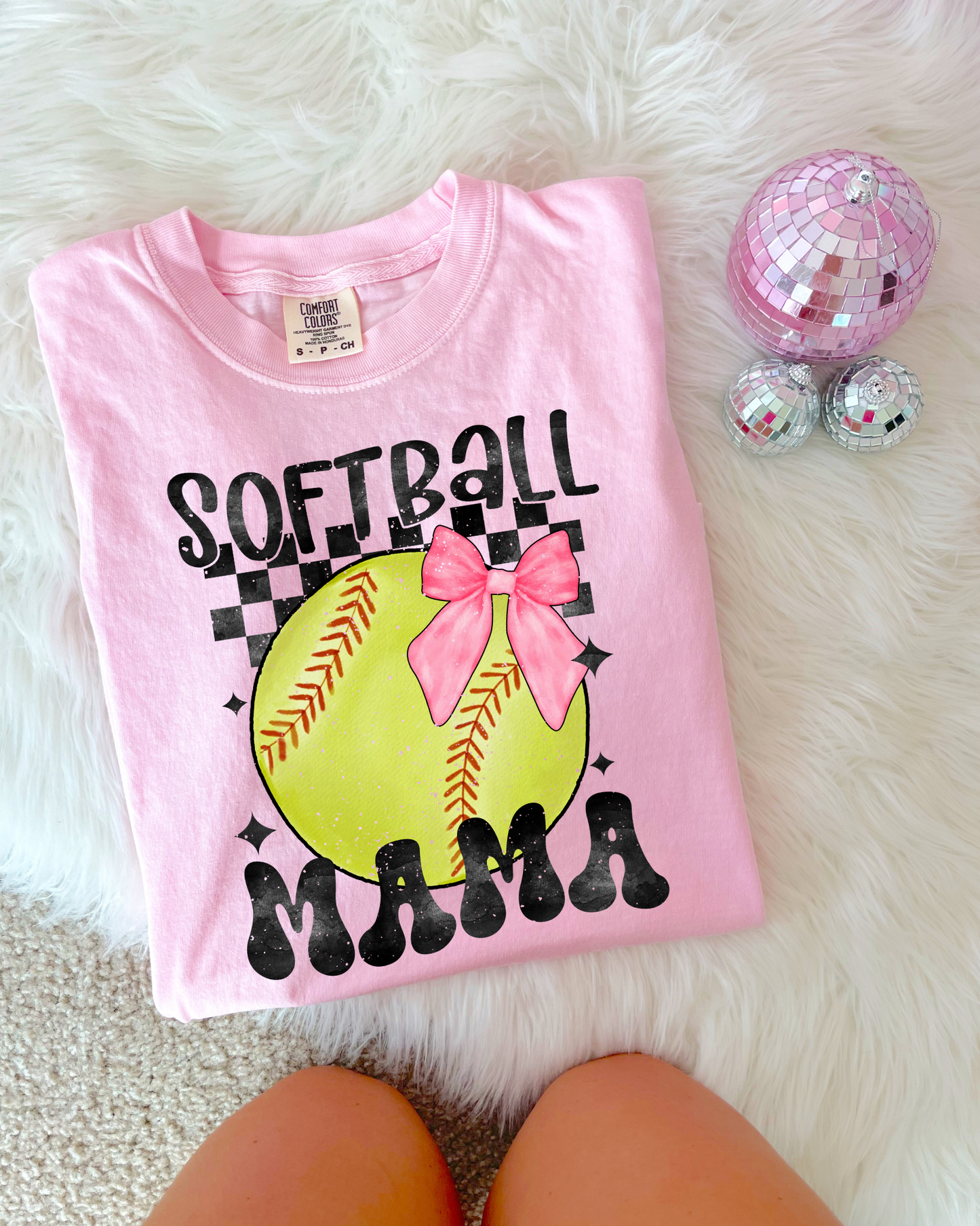 Softball Mama DTF Graphics