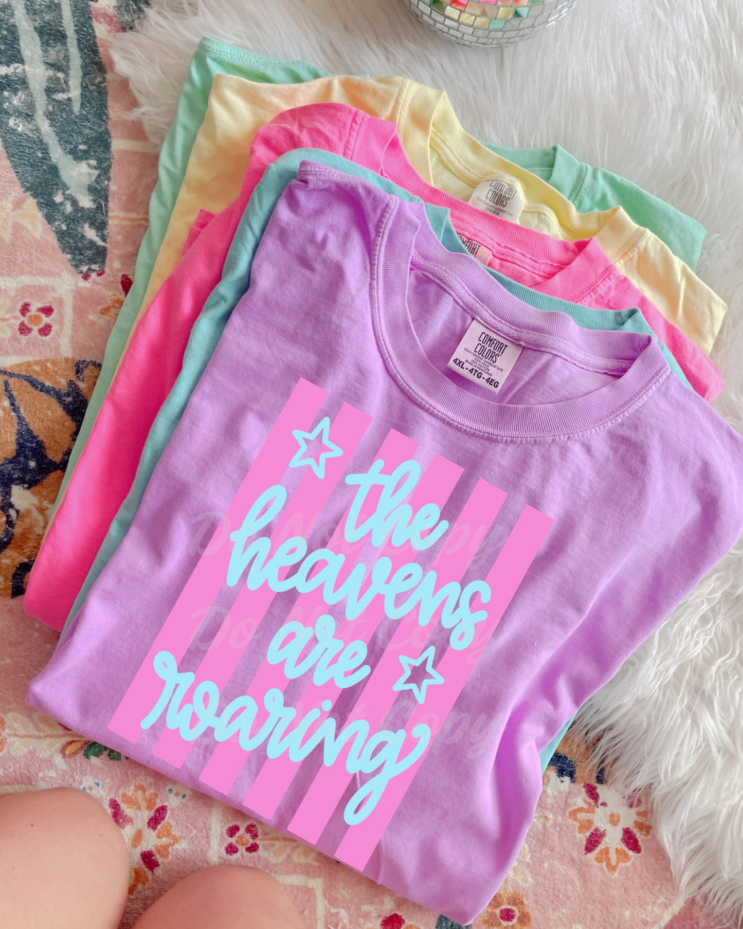 The Heavens Are Roaring DTF Graphics