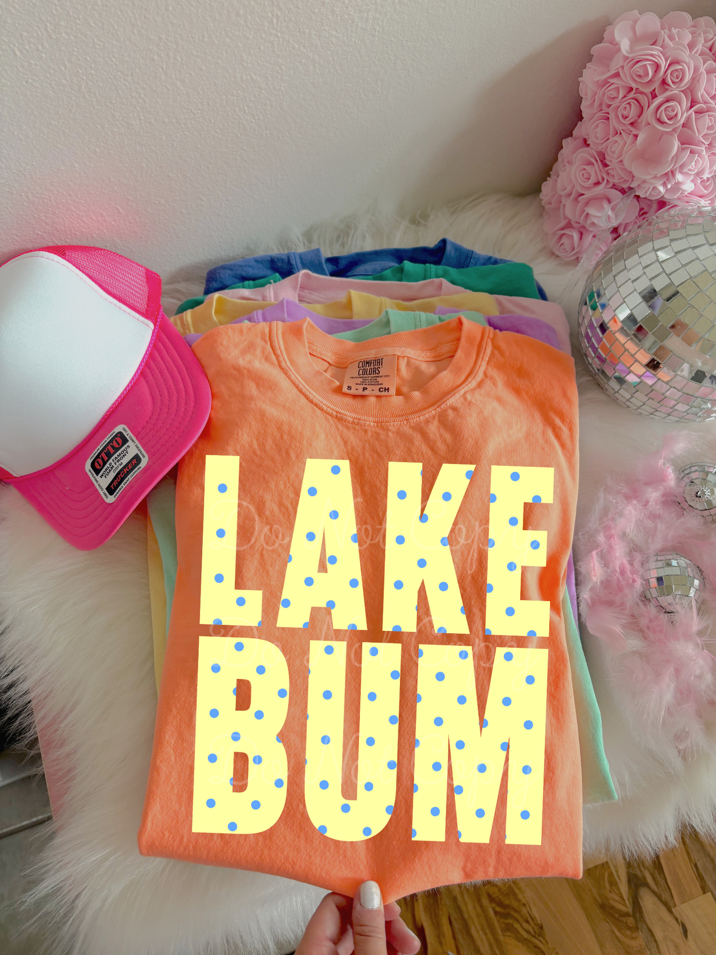 Lake Bum DTF Graphics