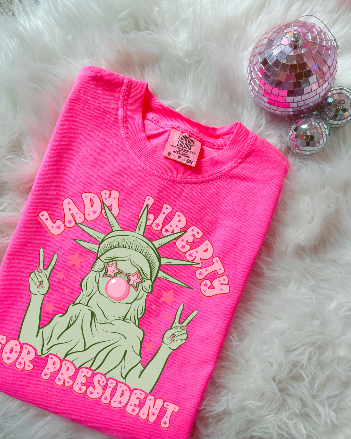 Lady Liberty Patriotic DTF Graphics