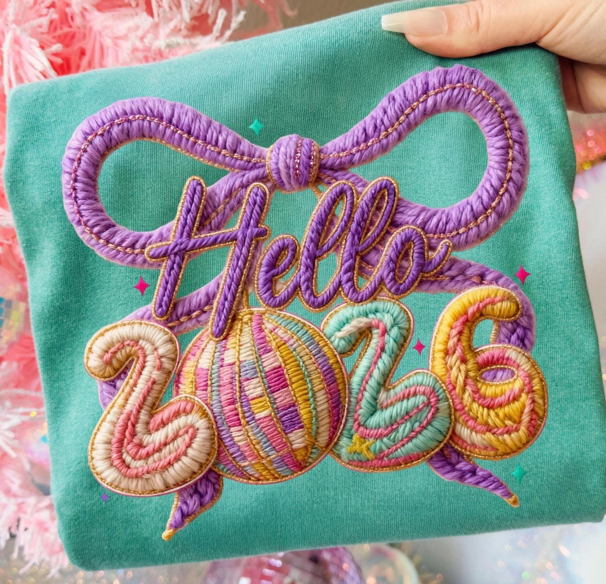 Hello 2026 DTF Graphics