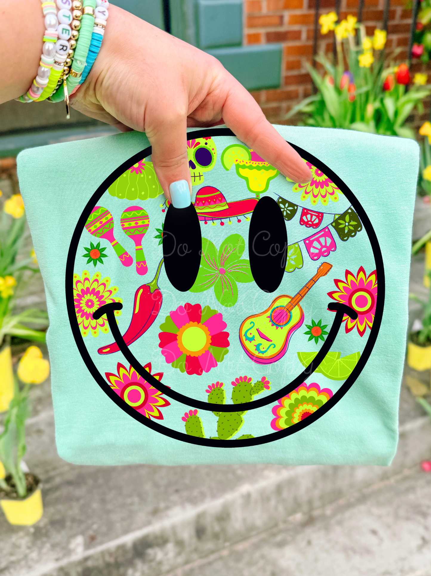 Smiley Cinco De Mayo DTF Graphics