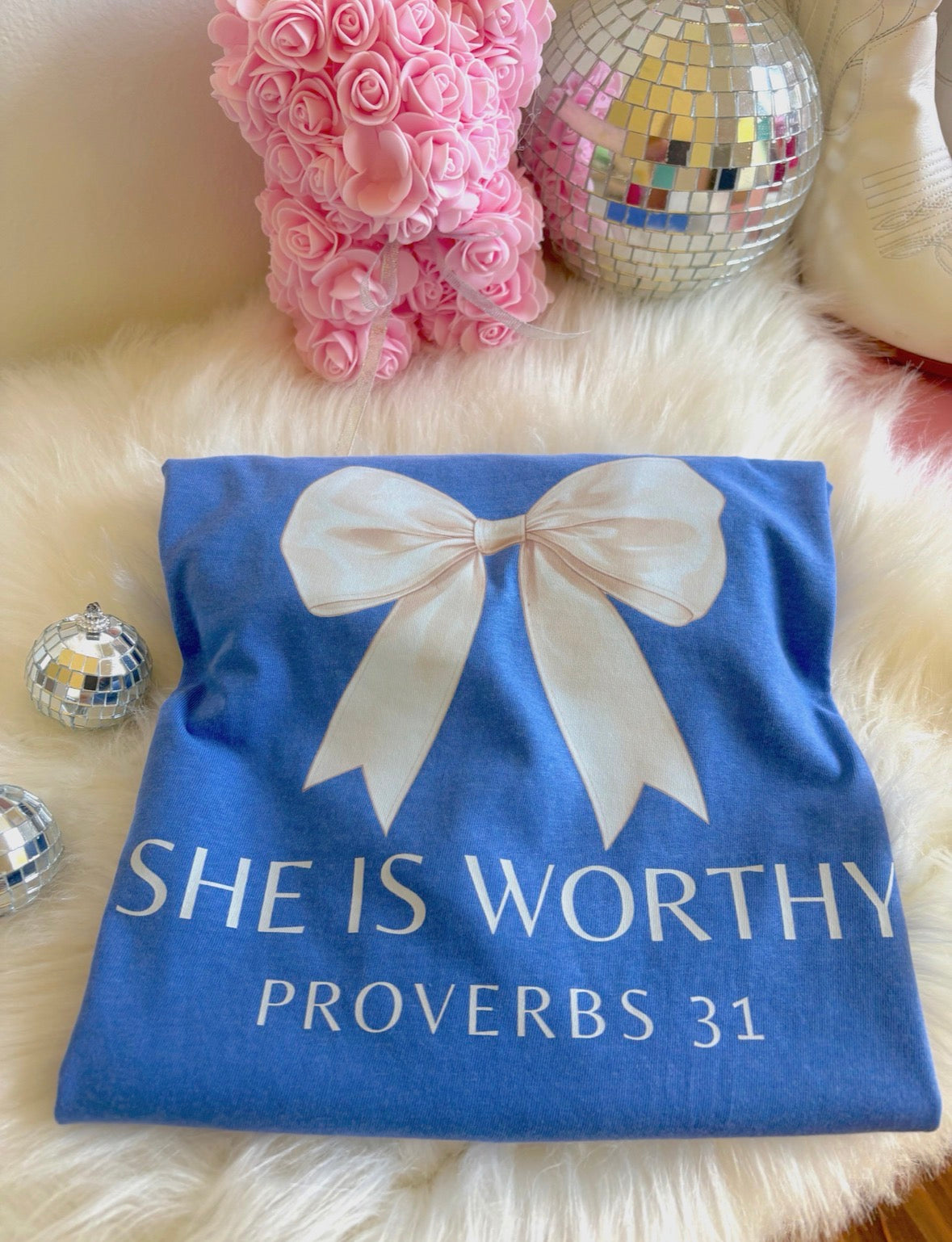 She Is Worthy DTF Graphics