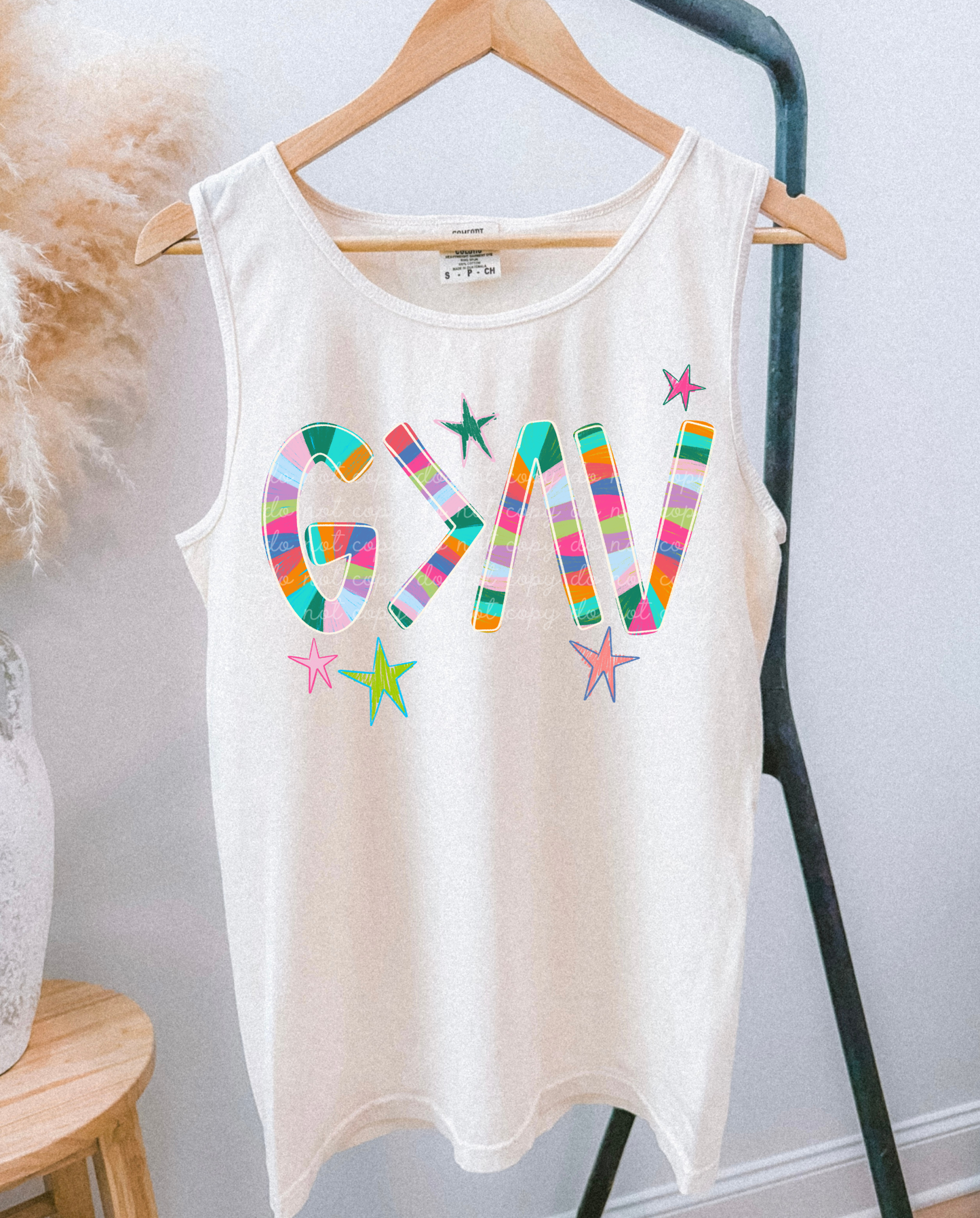 God Is Greater DTF Tank Top