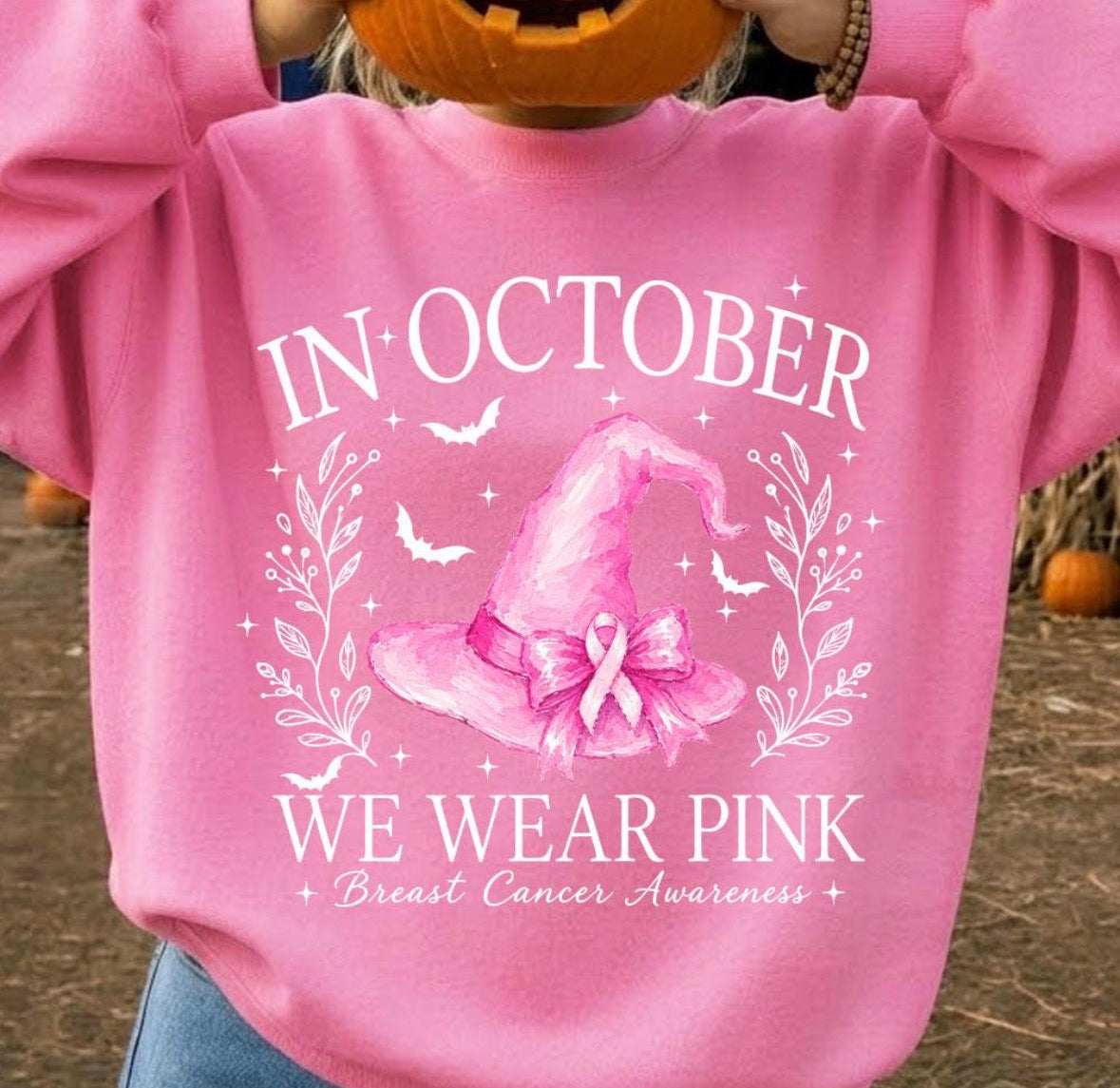 In October We Wear Pink DTF Graphics
