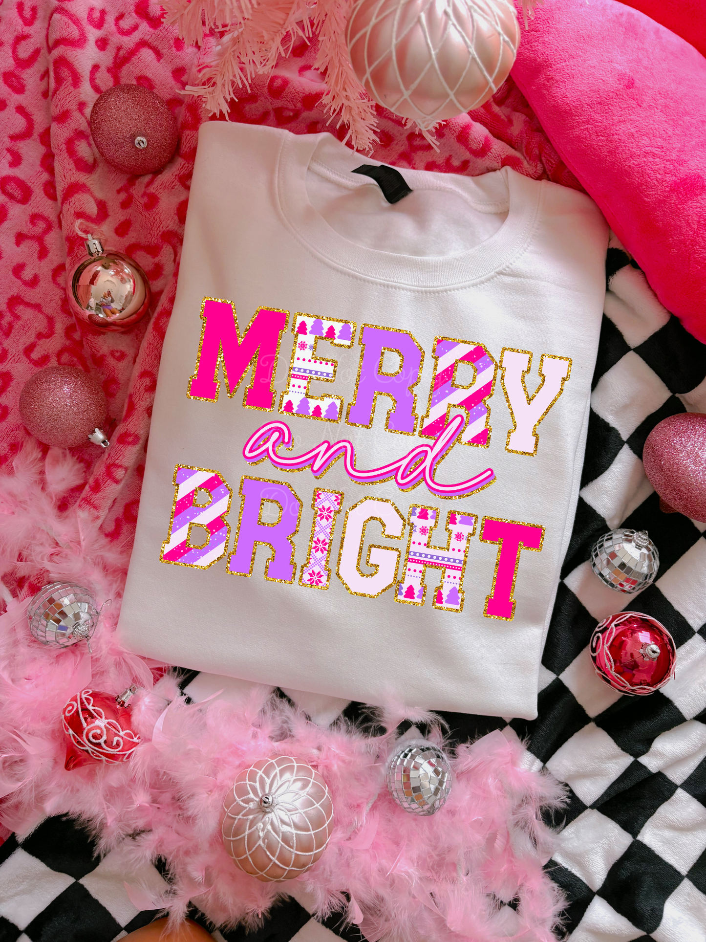 Merry & Bright DTF Graphics