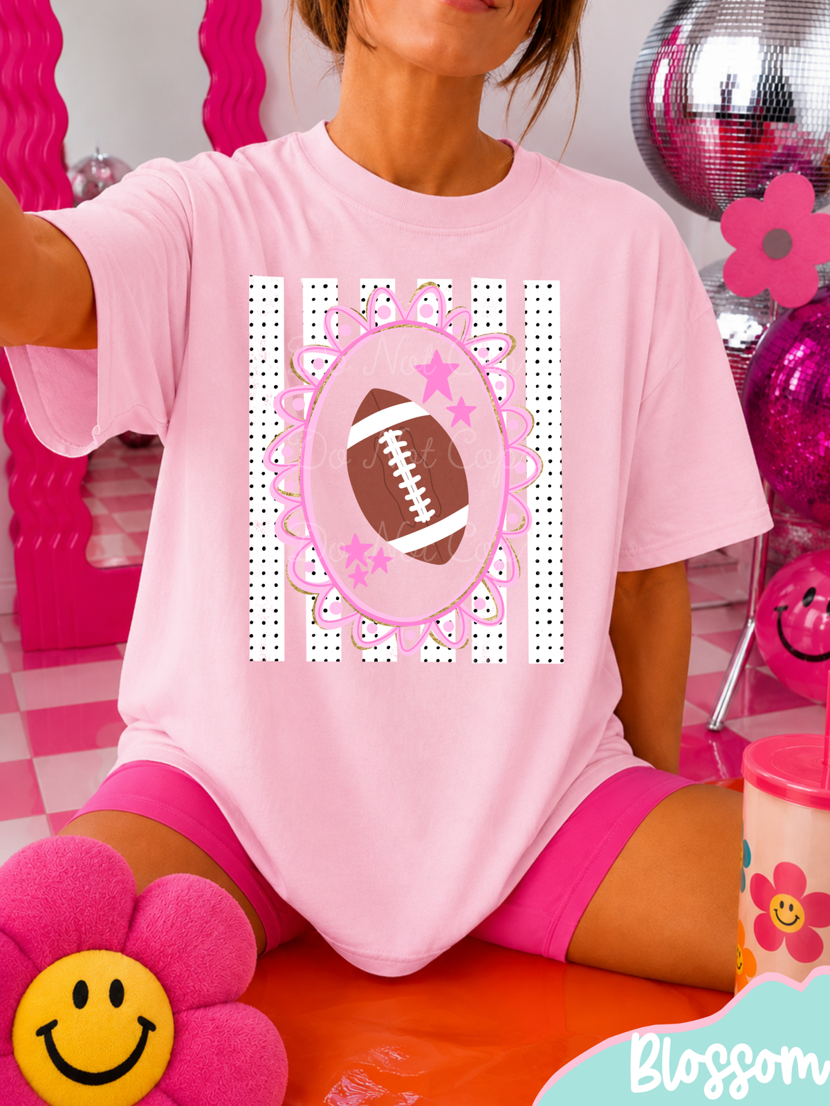 Football Stripes DTF Graphics