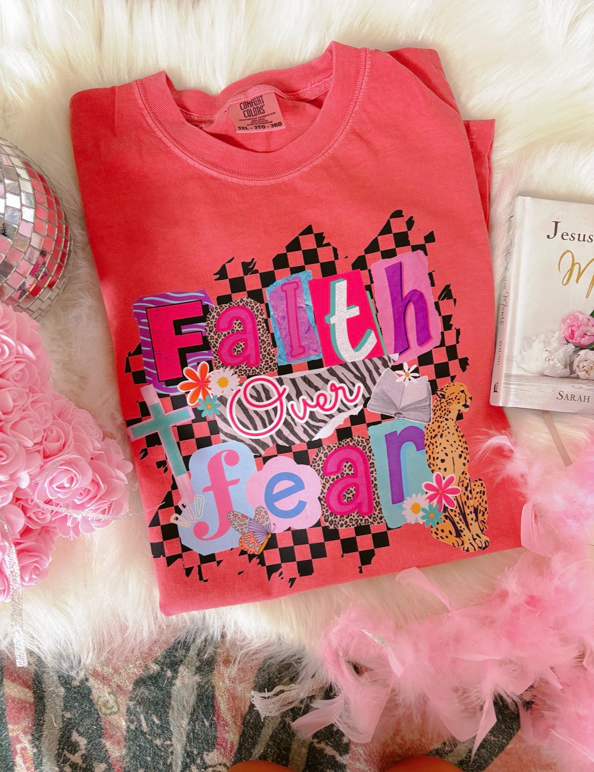 Faith Over Fear DTF Graphics