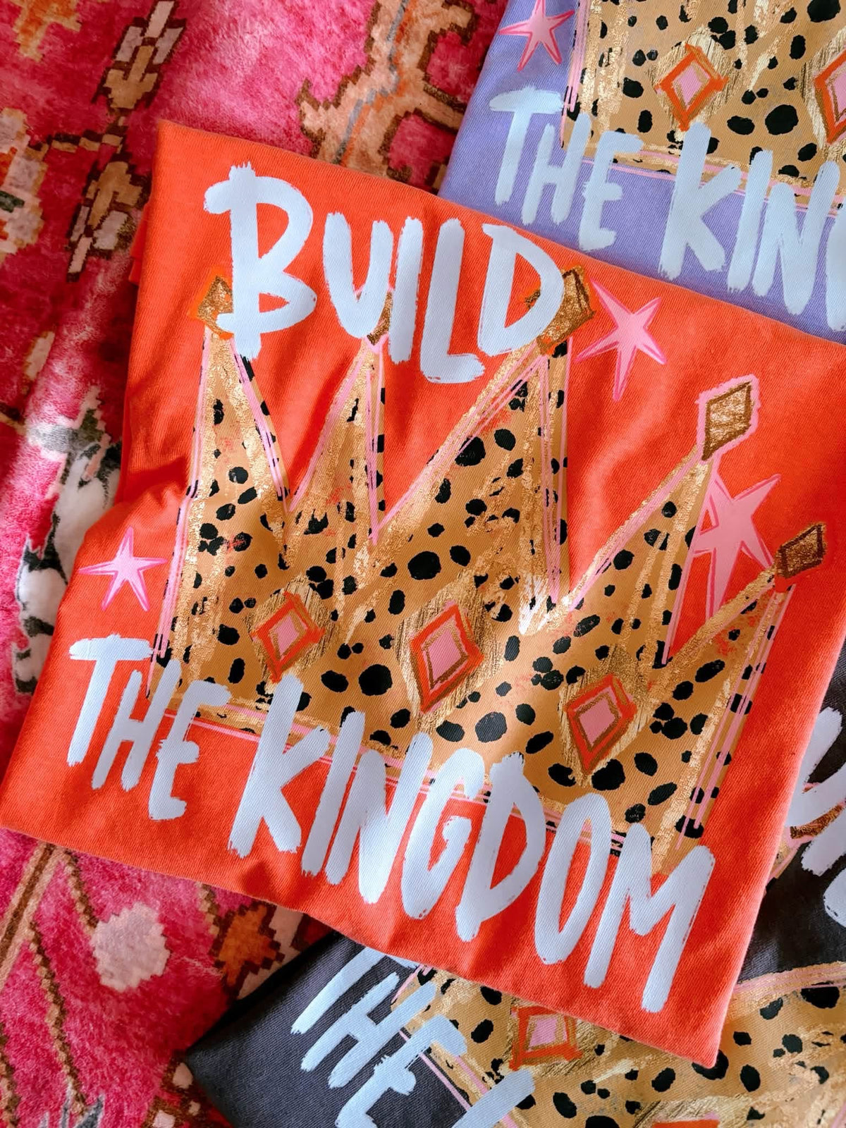 Build The Kingdom DTF Graphics