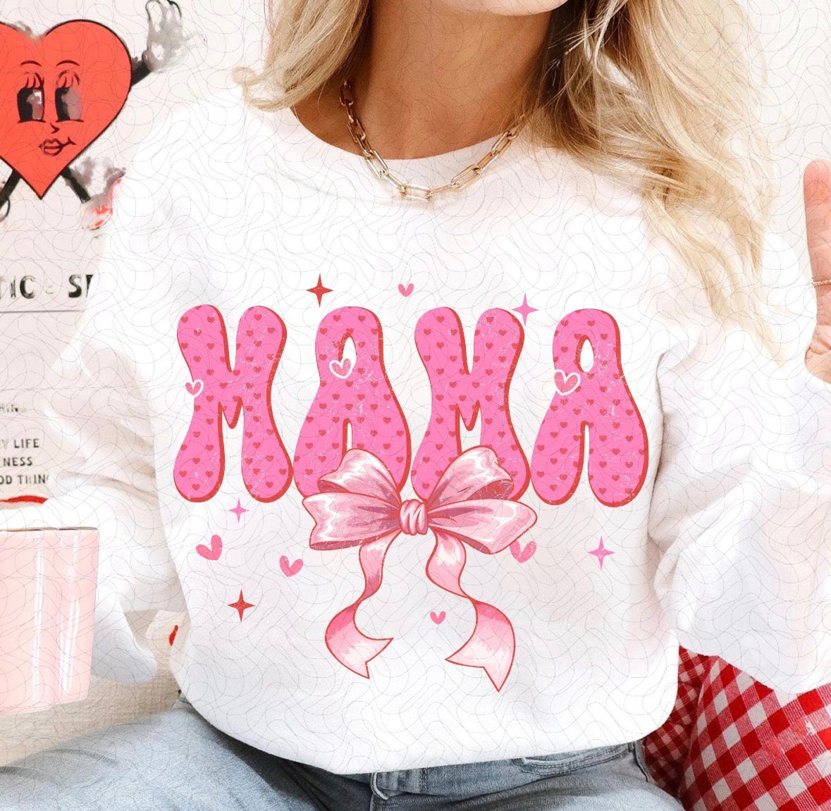 Valentine’s Mama DTF Graphics