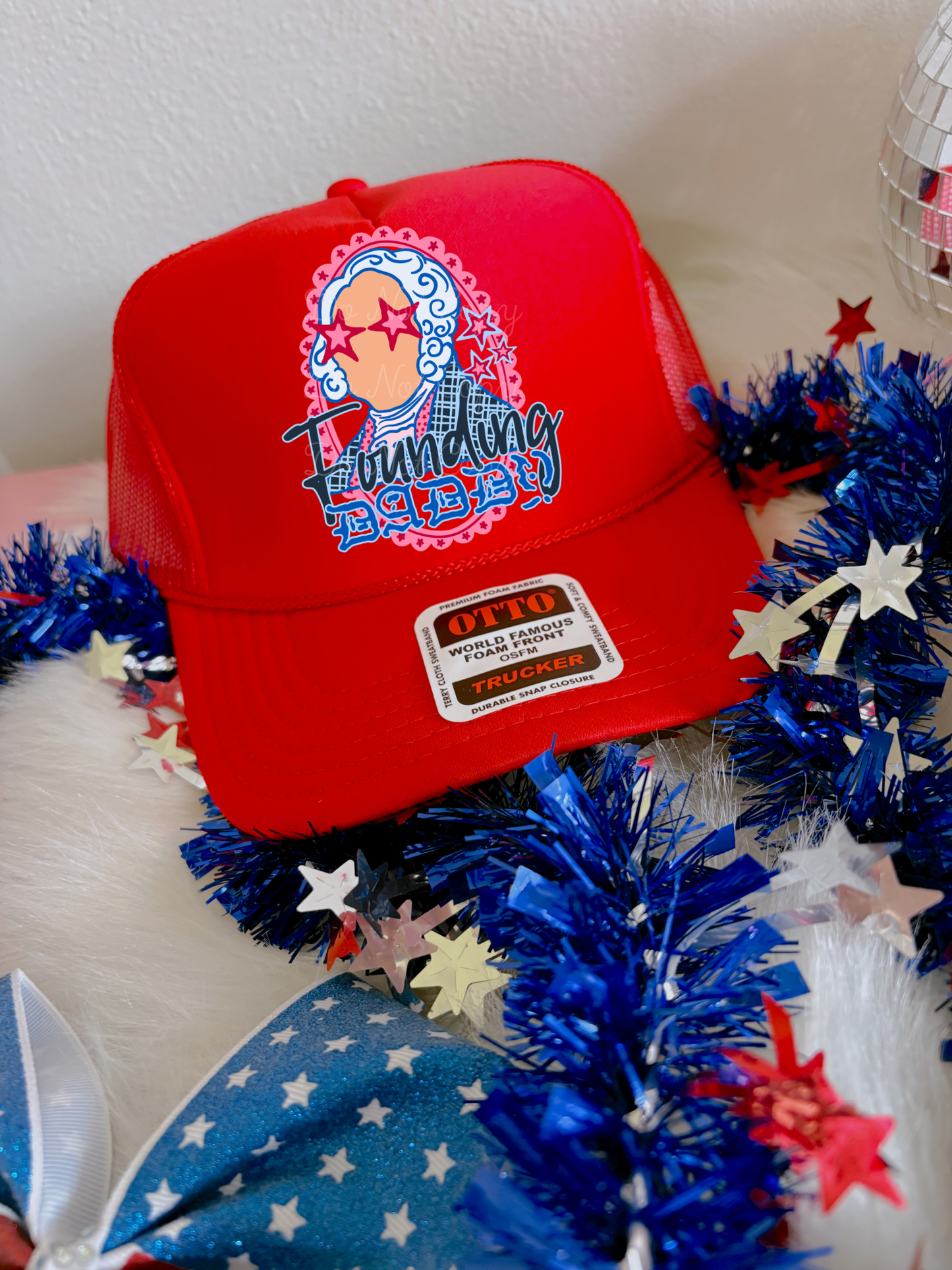 Founding Daddy DTF Red Hat