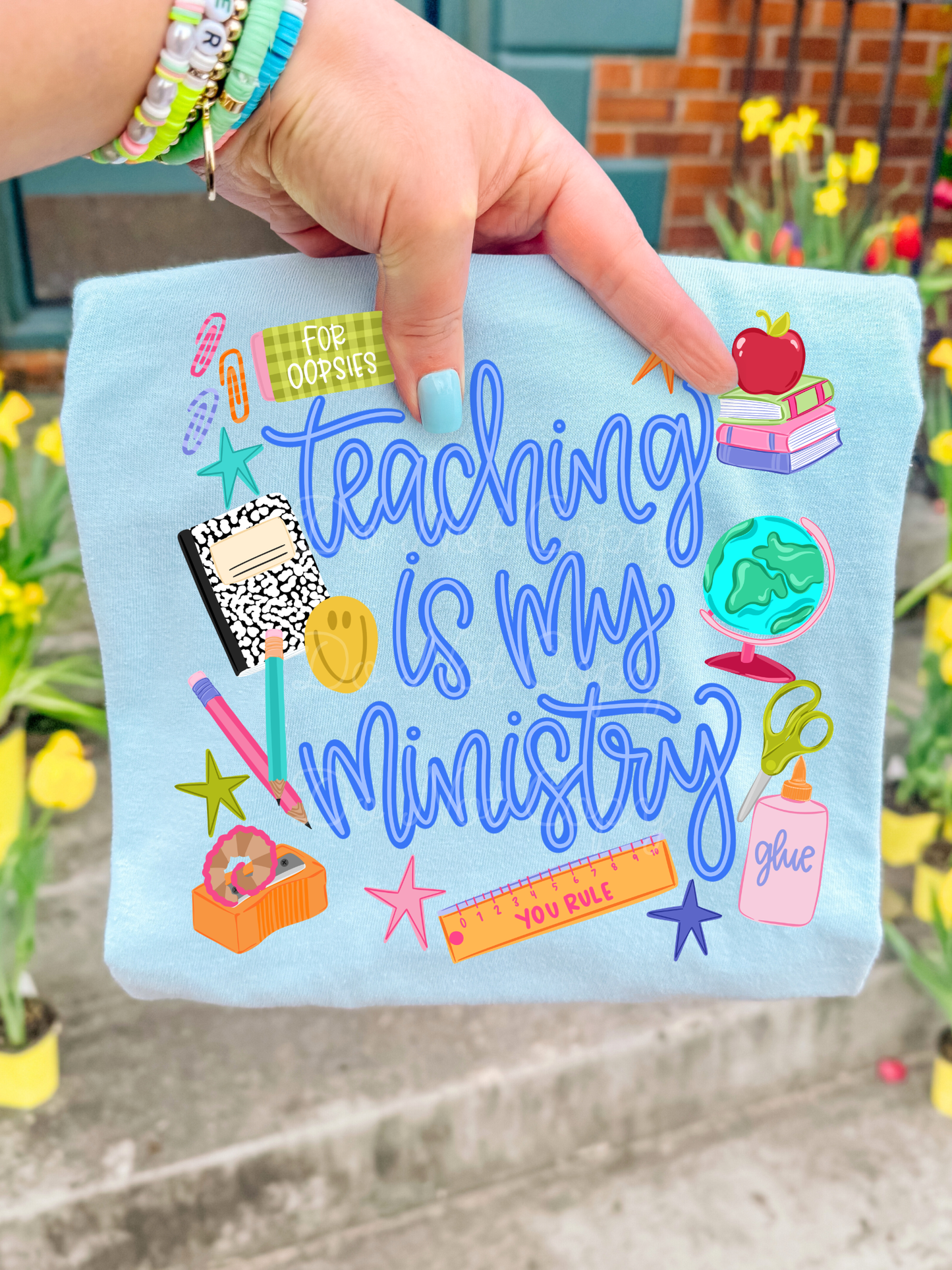 Teaching Is My Ministry DTF Graphics