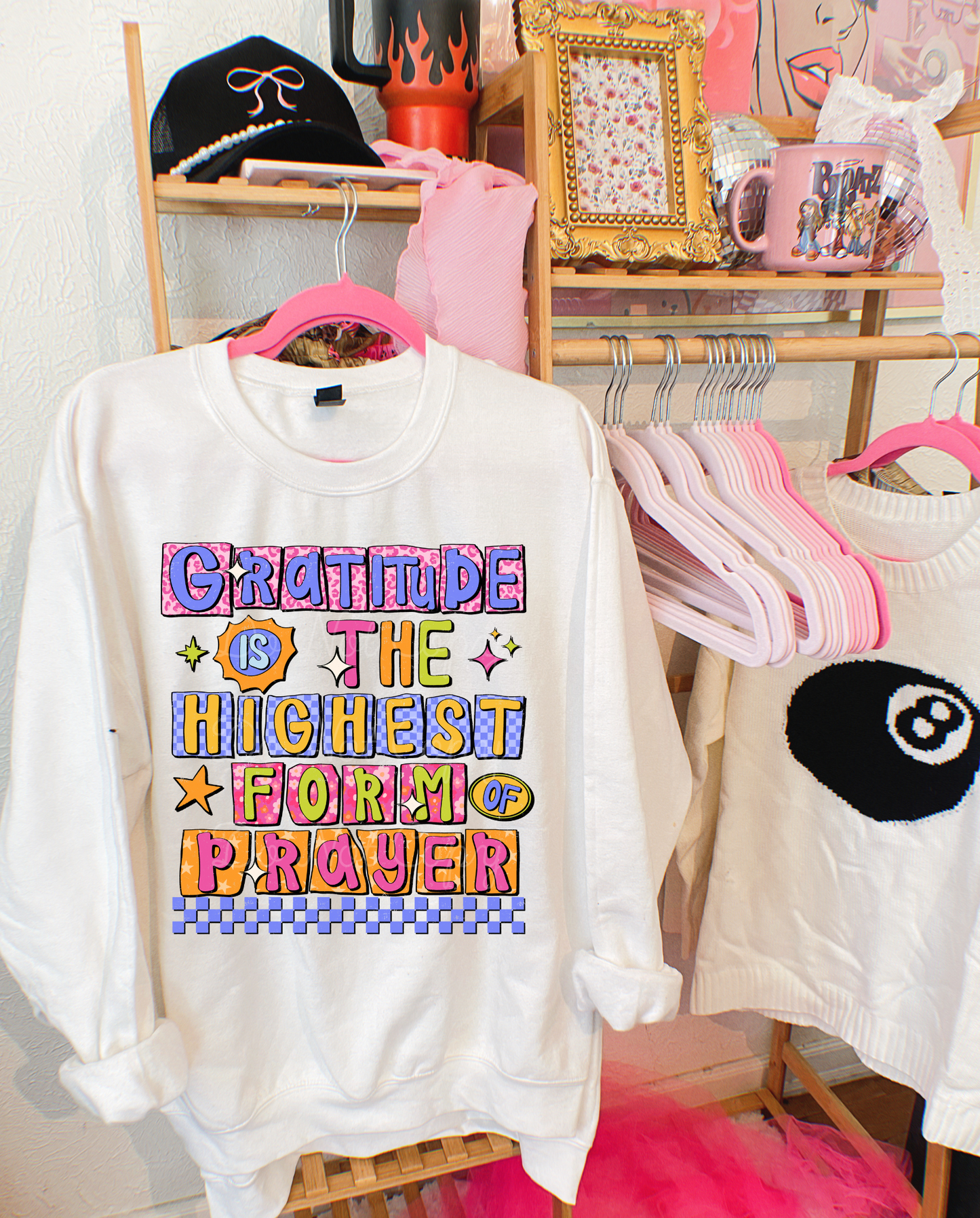 Gratitude Is The Highest Form Of Prayer DTF Graphics